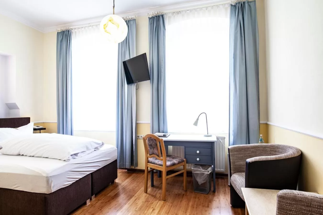 Bed in Hotel Silesia