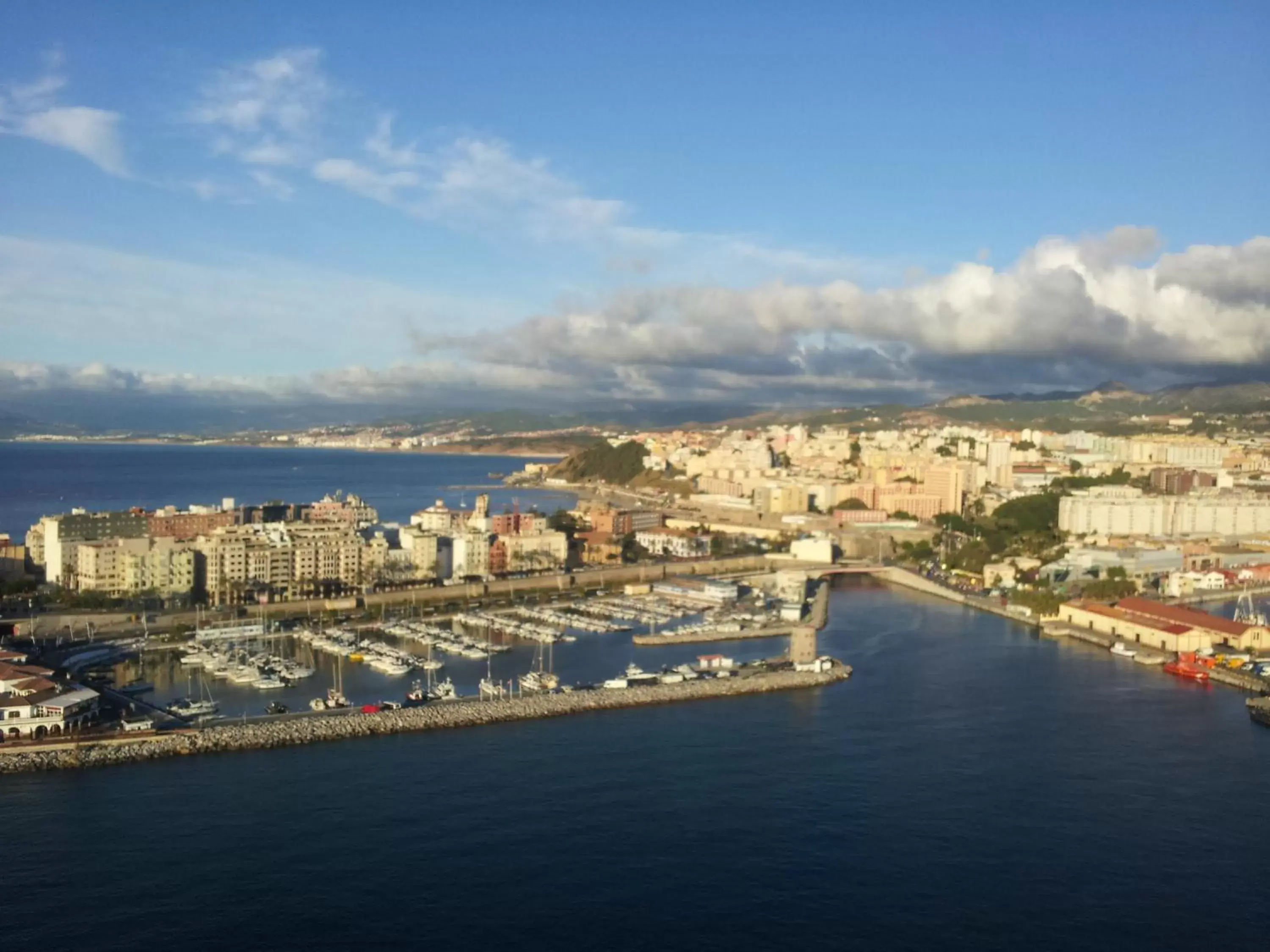 Bird's eye view, Bird's-eye View in Parador de Ceuta