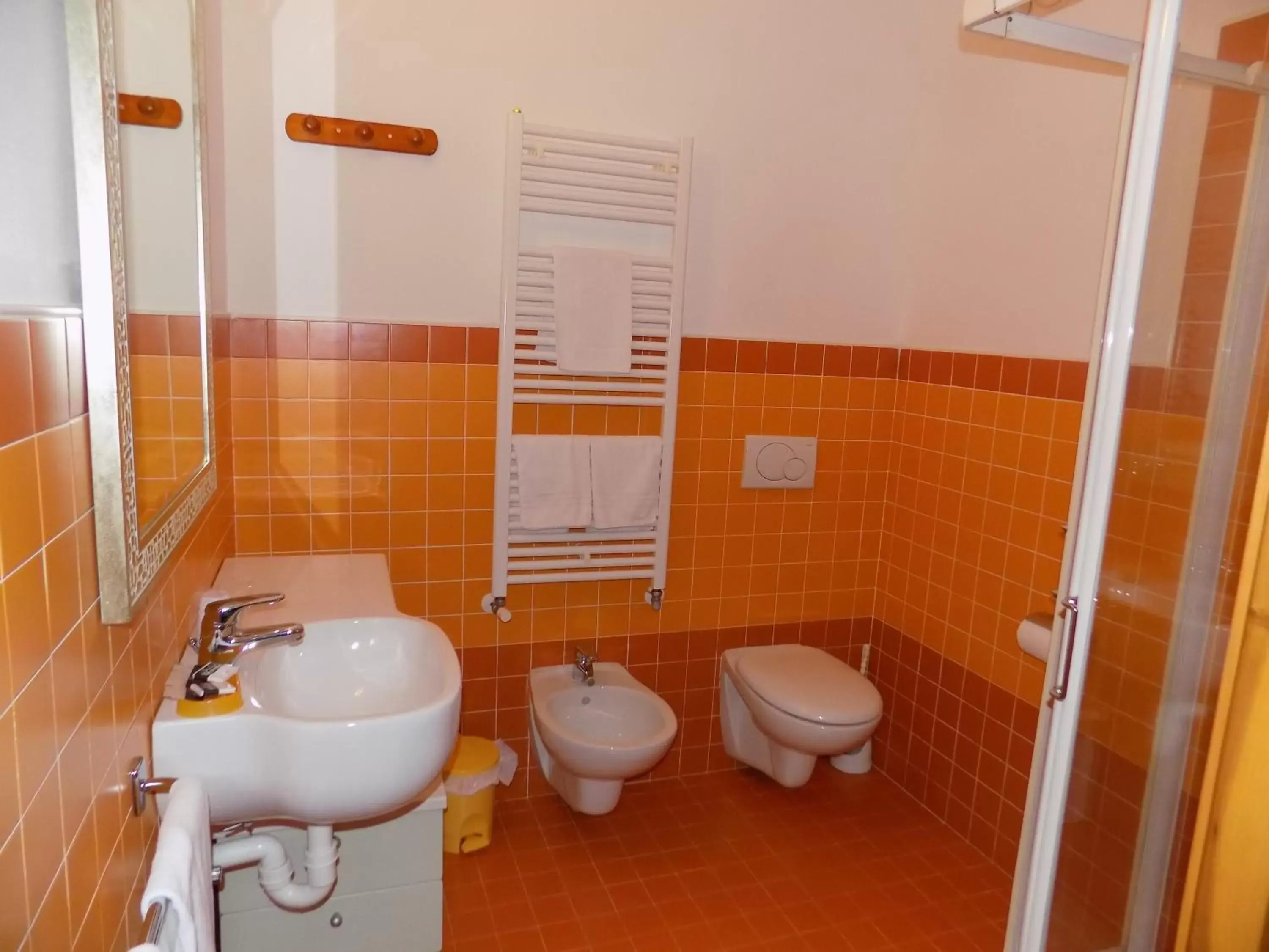 Shower, Bathroom in Hotel Residence Sole