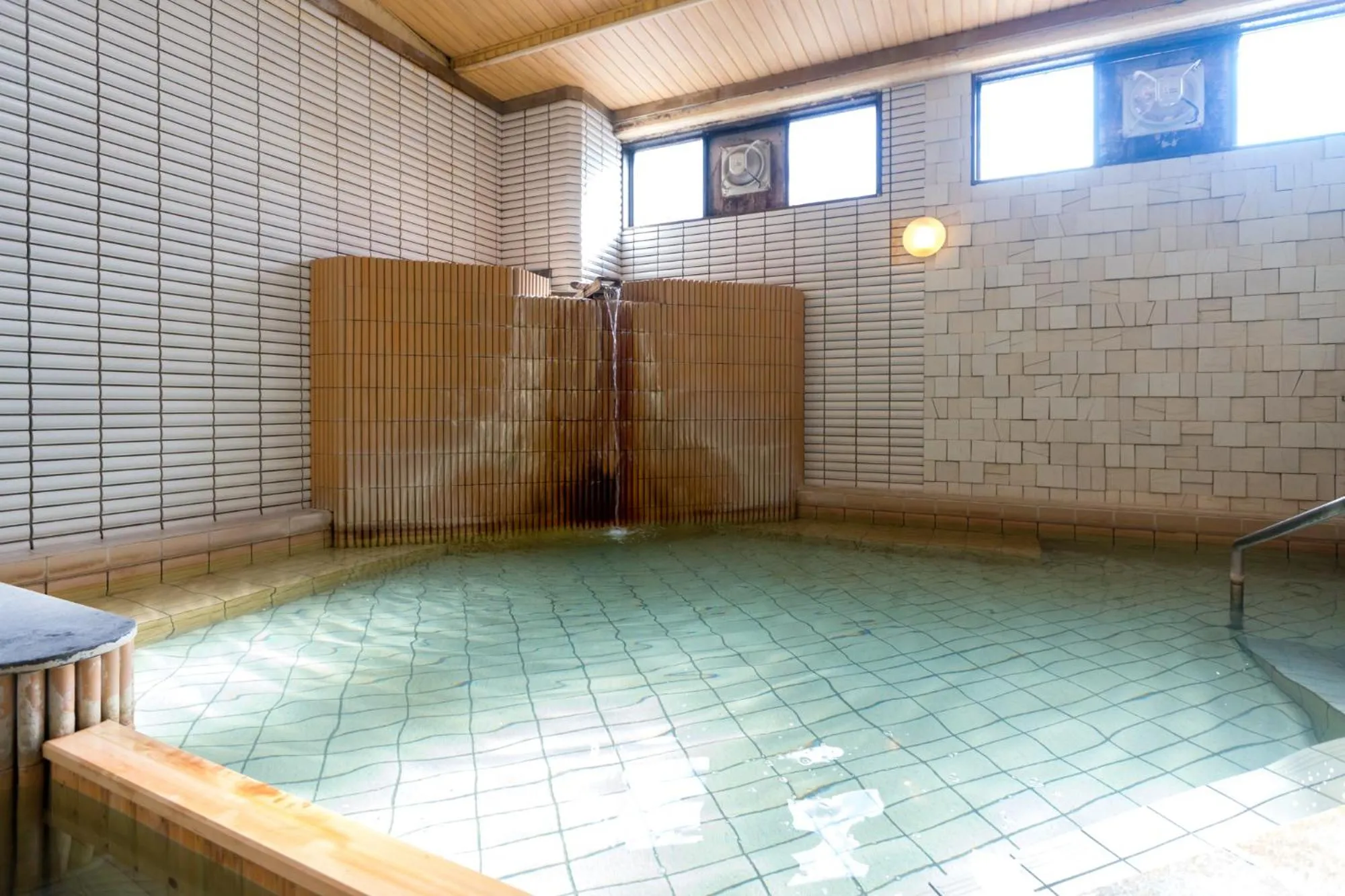 Hot Spring Bath in Hotel Yudanaka