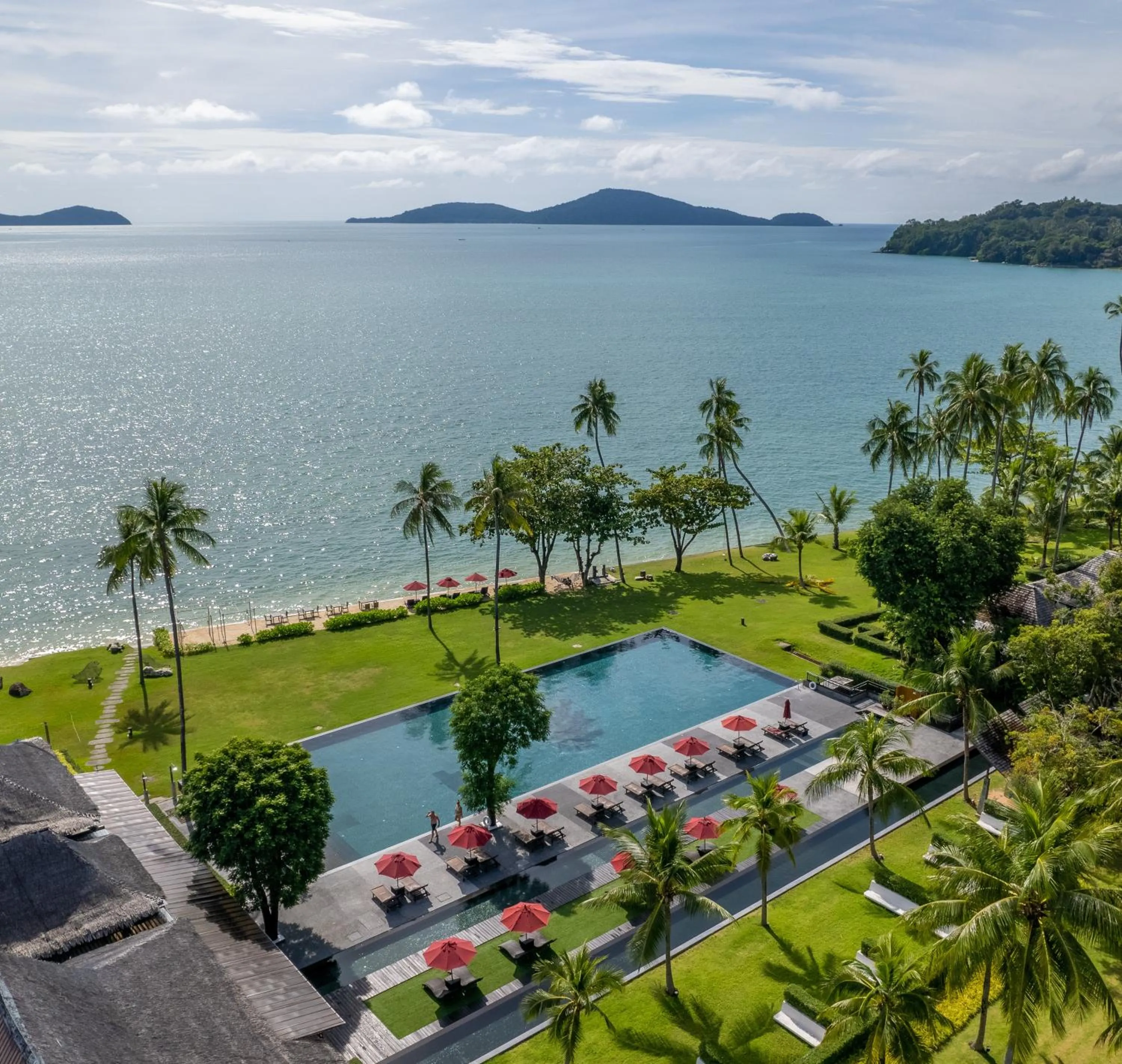Swimming pool in The Vijitt Resort Phuket - SHA Extra Plus