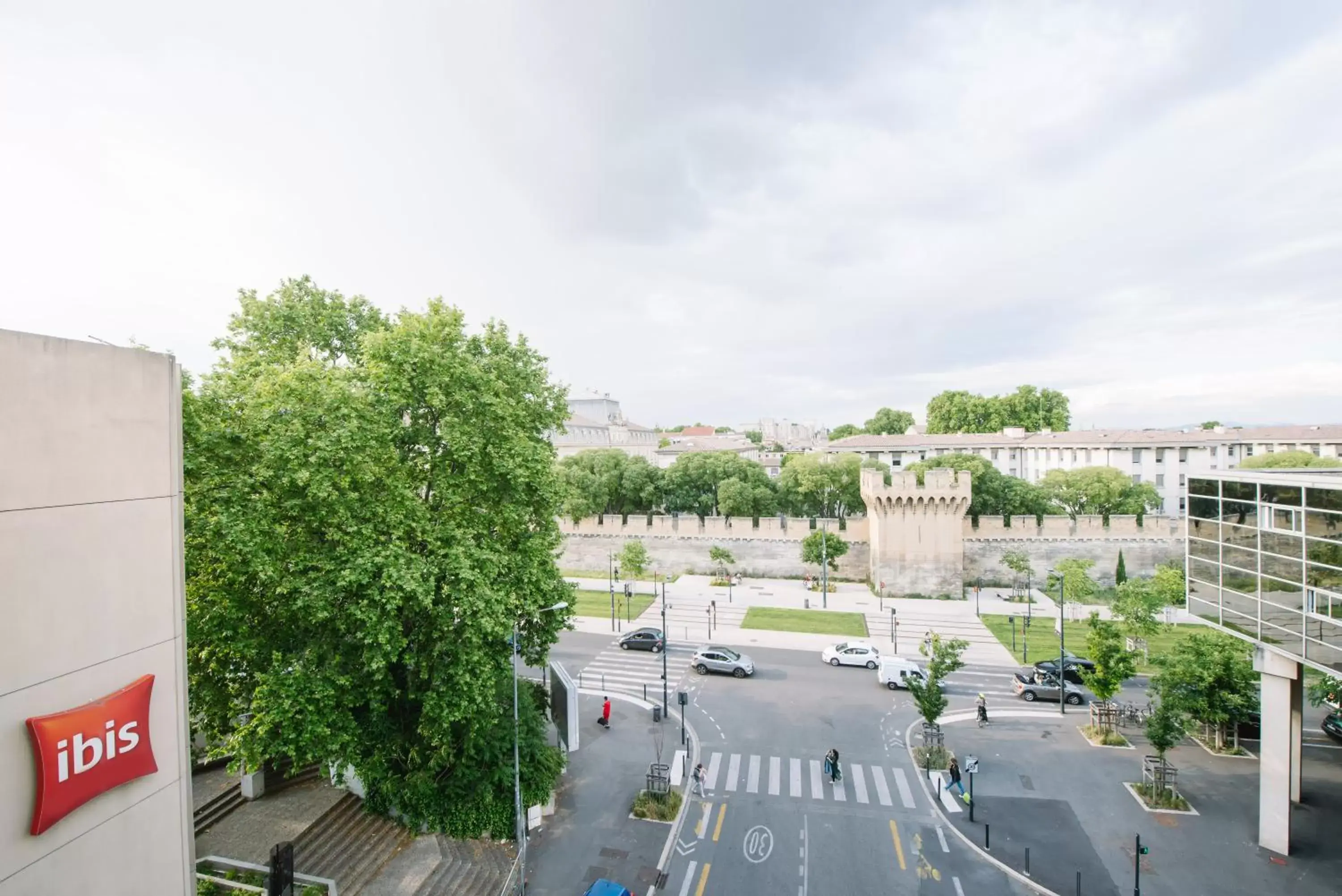 City view in ibis Avignon Centre Gare