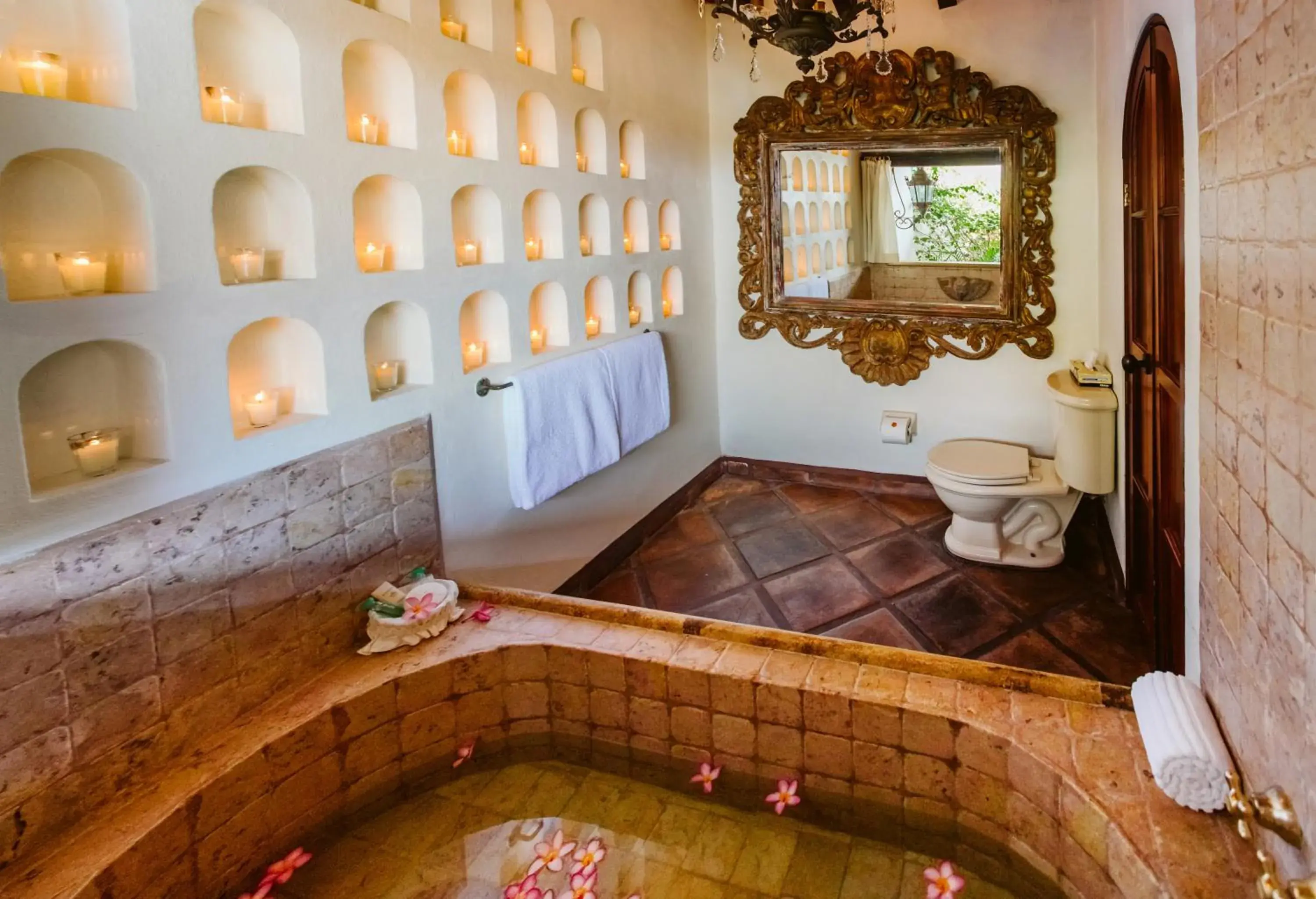 Bathroom in Hacienda San Angel