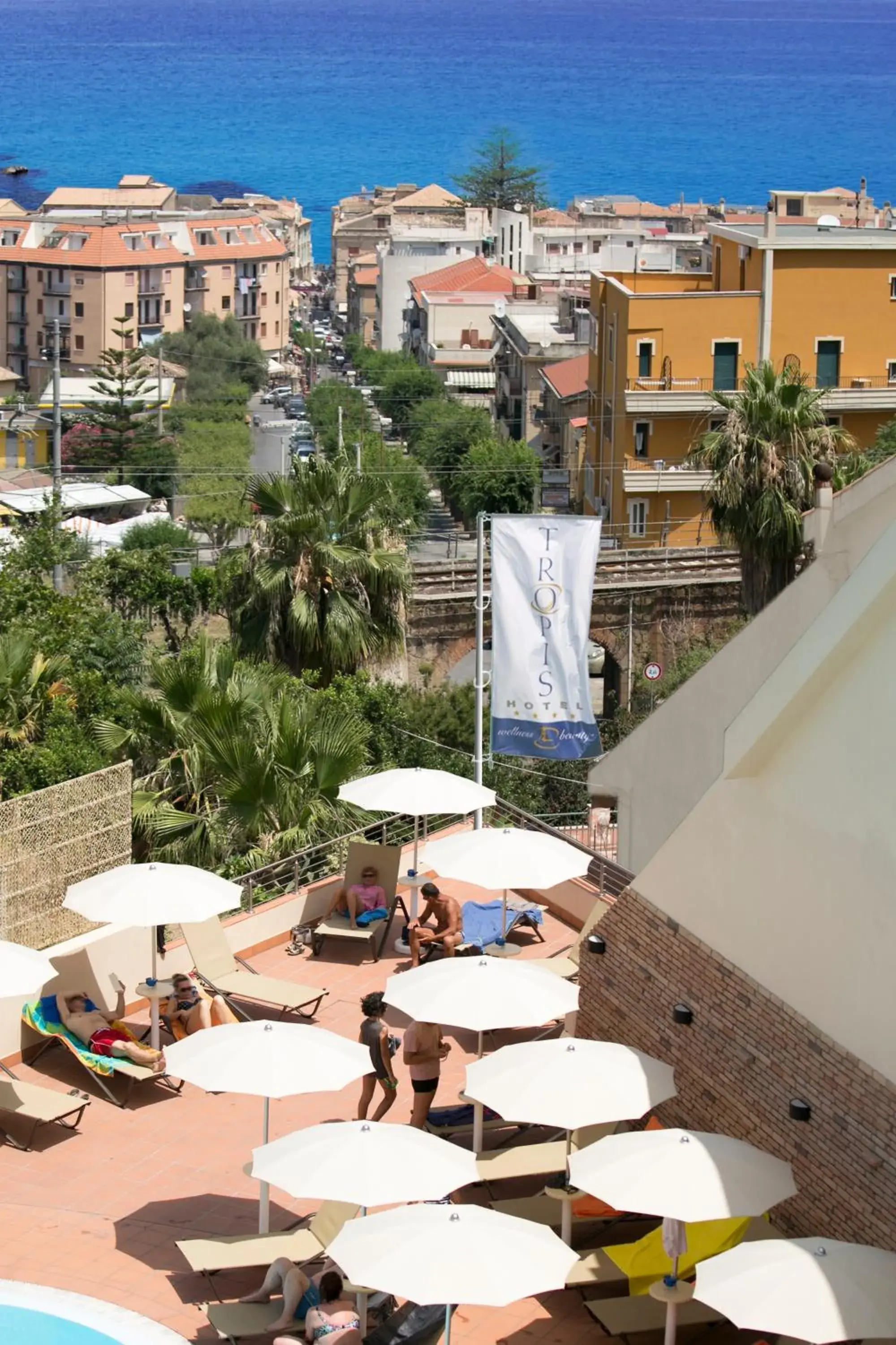 City view, Pool View in Hotel Tropis