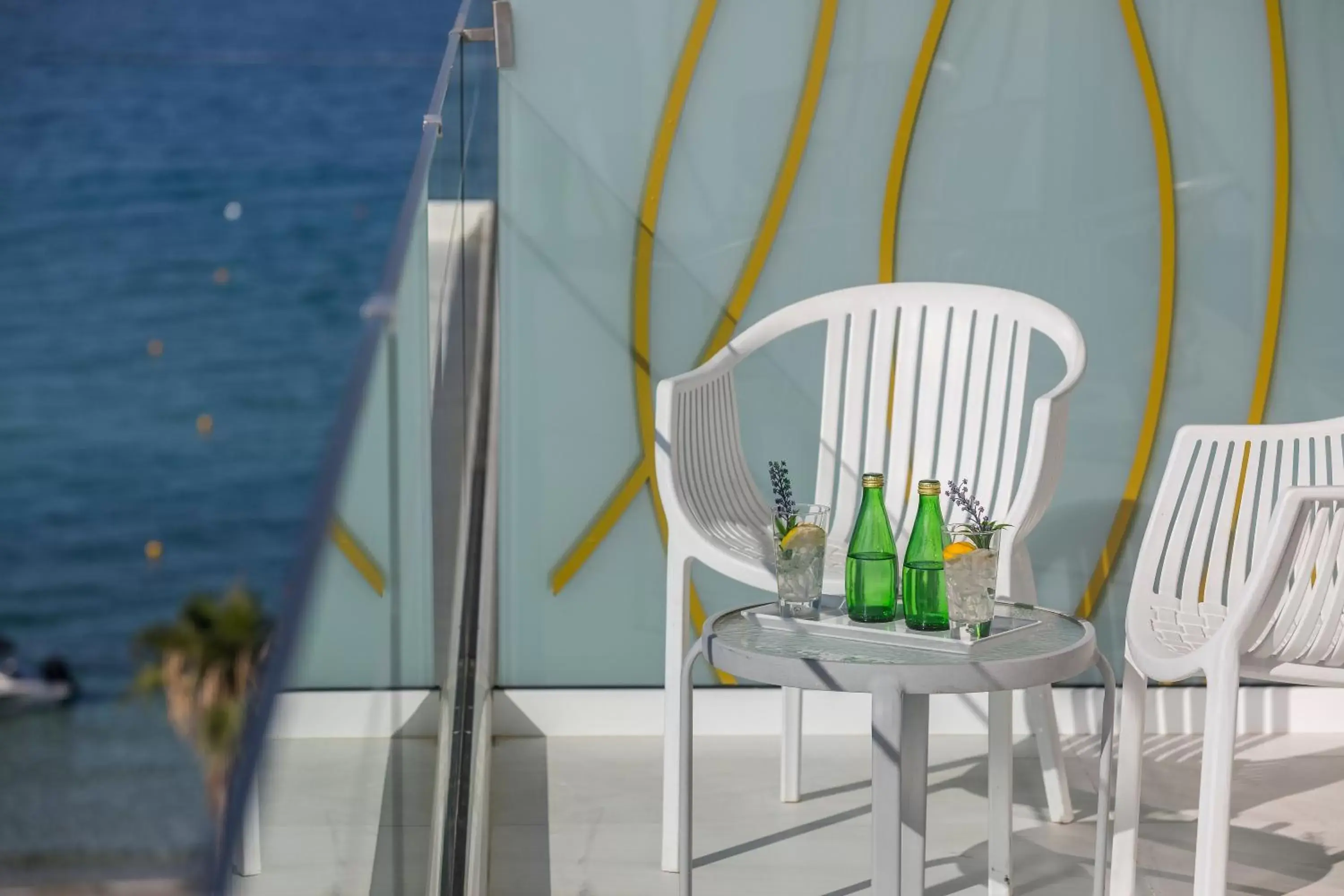 Balcony/Terrace in Constantinos the Great Beach Hotel