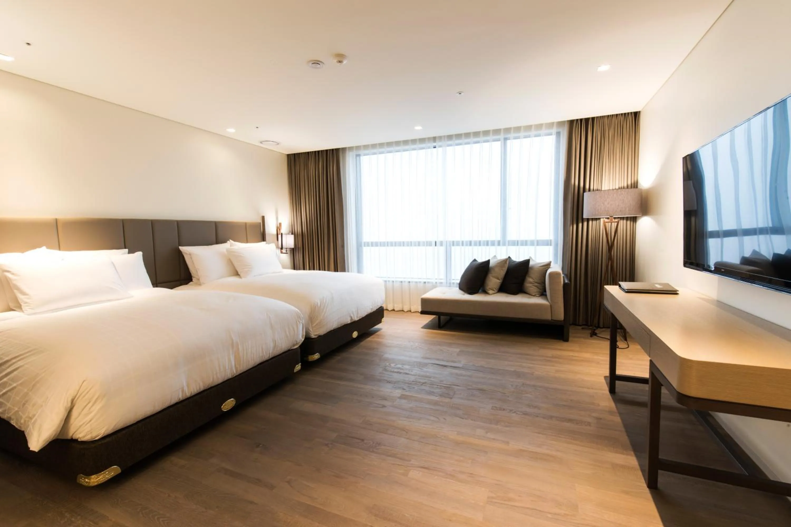 Bedroom, Bed in Hotel Nanta Jeju