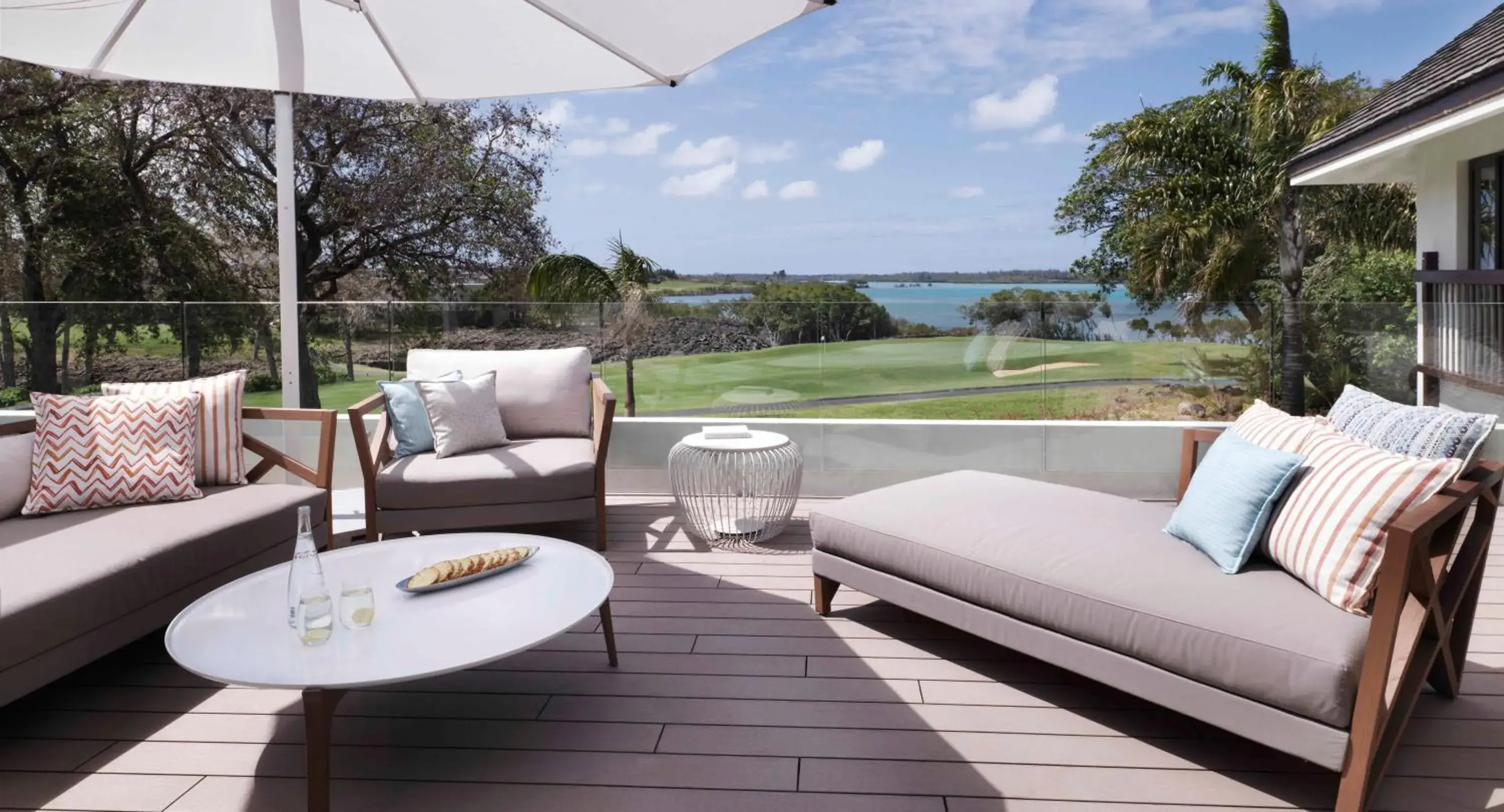 Balcony/Terrace in Four Seasons Resort Mauritius at Anahita