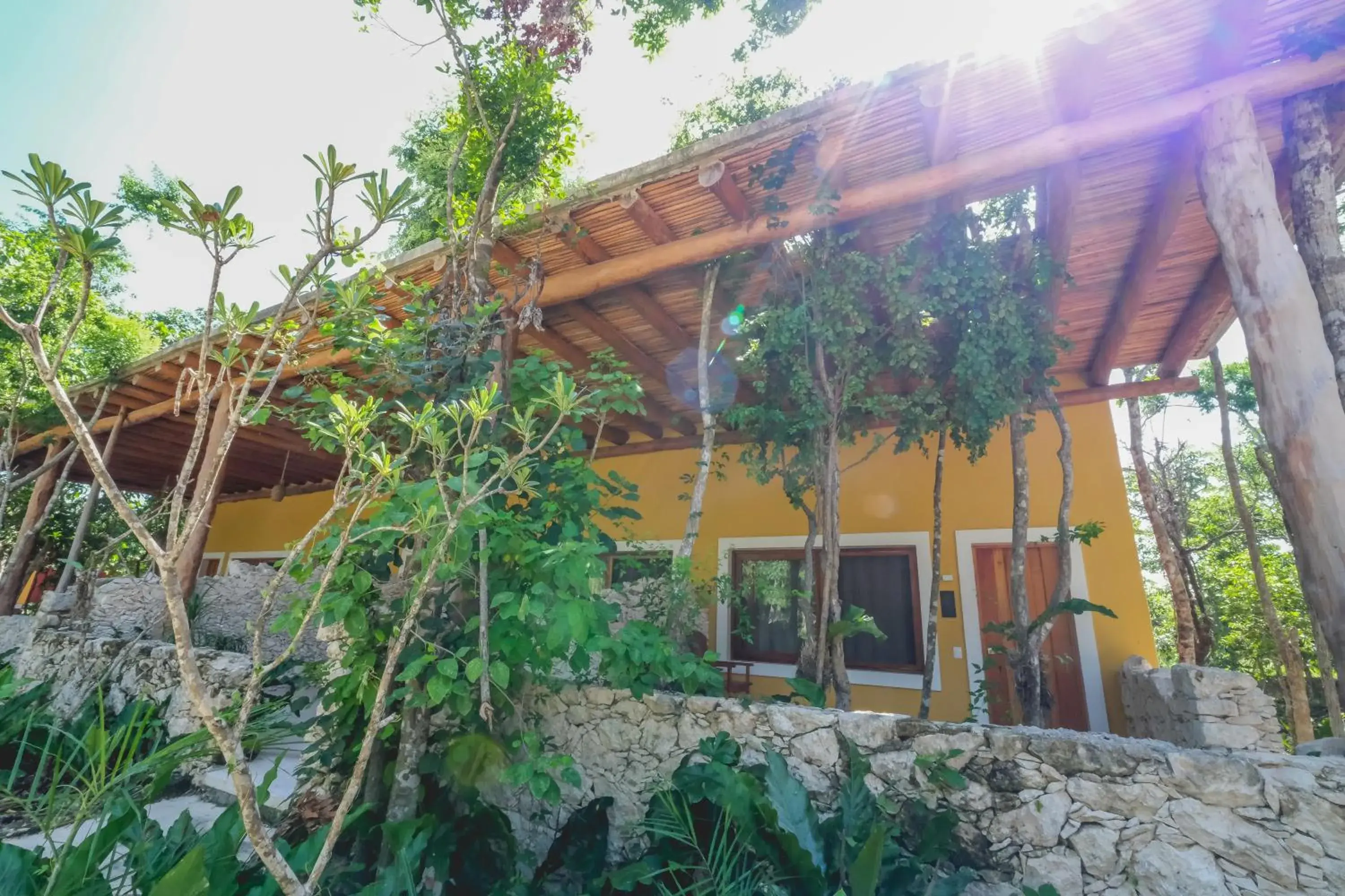 View (from property/room), Property Building in Wakax Hacienda - Cenote & Boutique Hotel