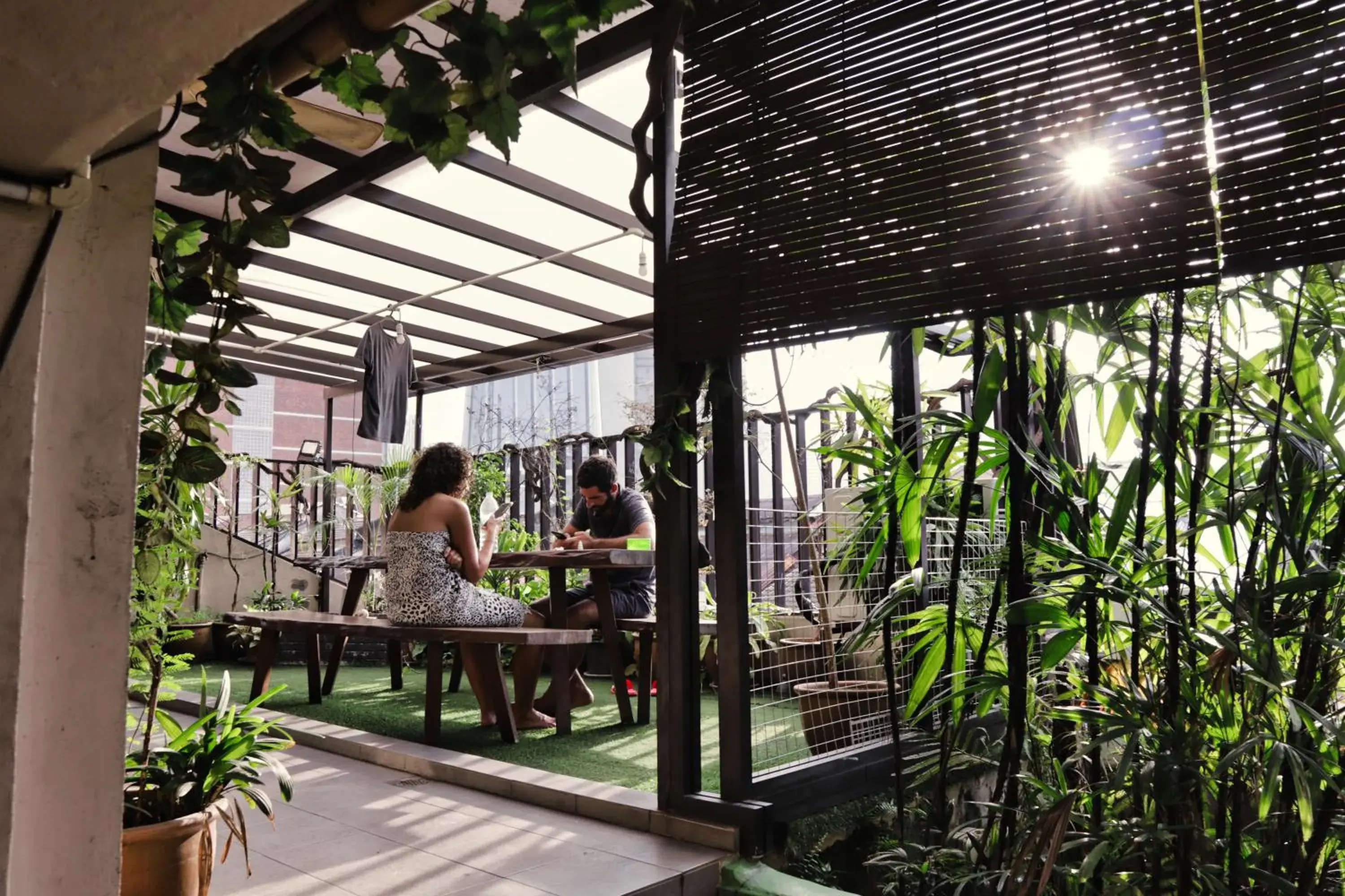 Garden in Rain Forest Hotel