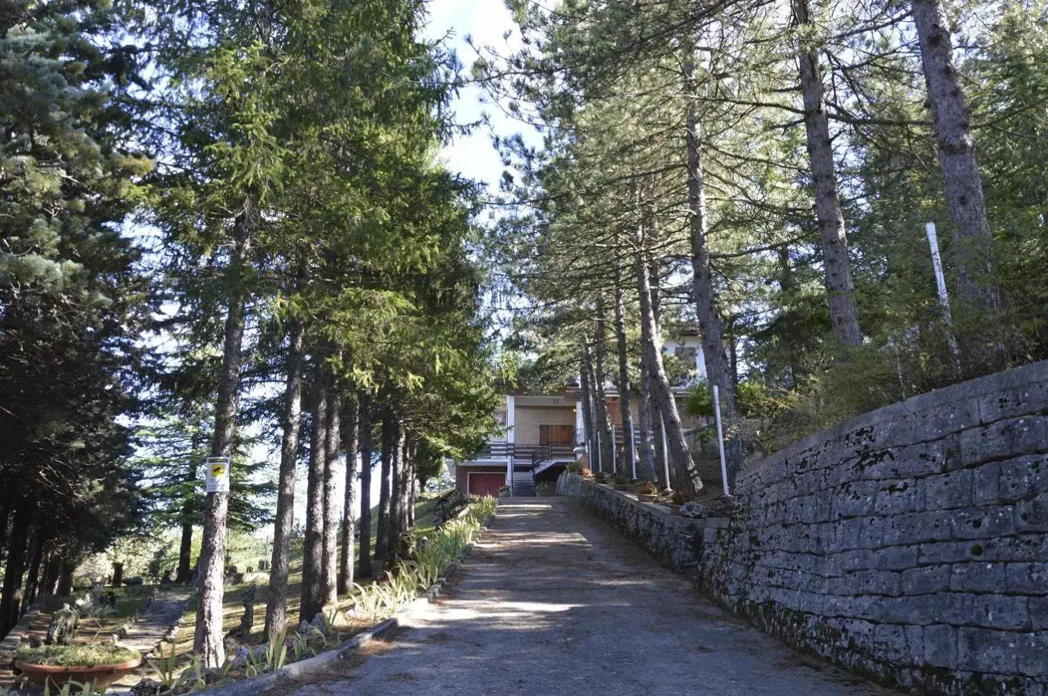 Facade/entrance in POGGIO ECO B&B