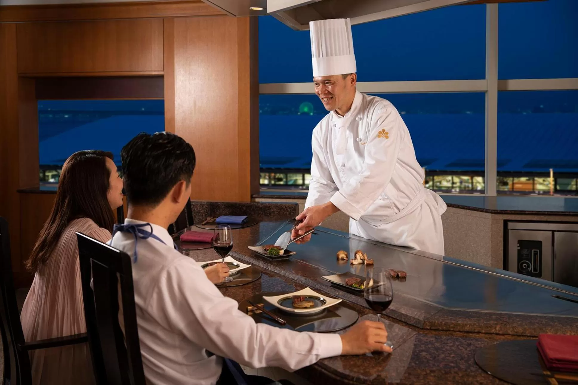 Restaurant/places to eat in Hotel Nikko Kansai Airport - 3 mins walk to the airport
