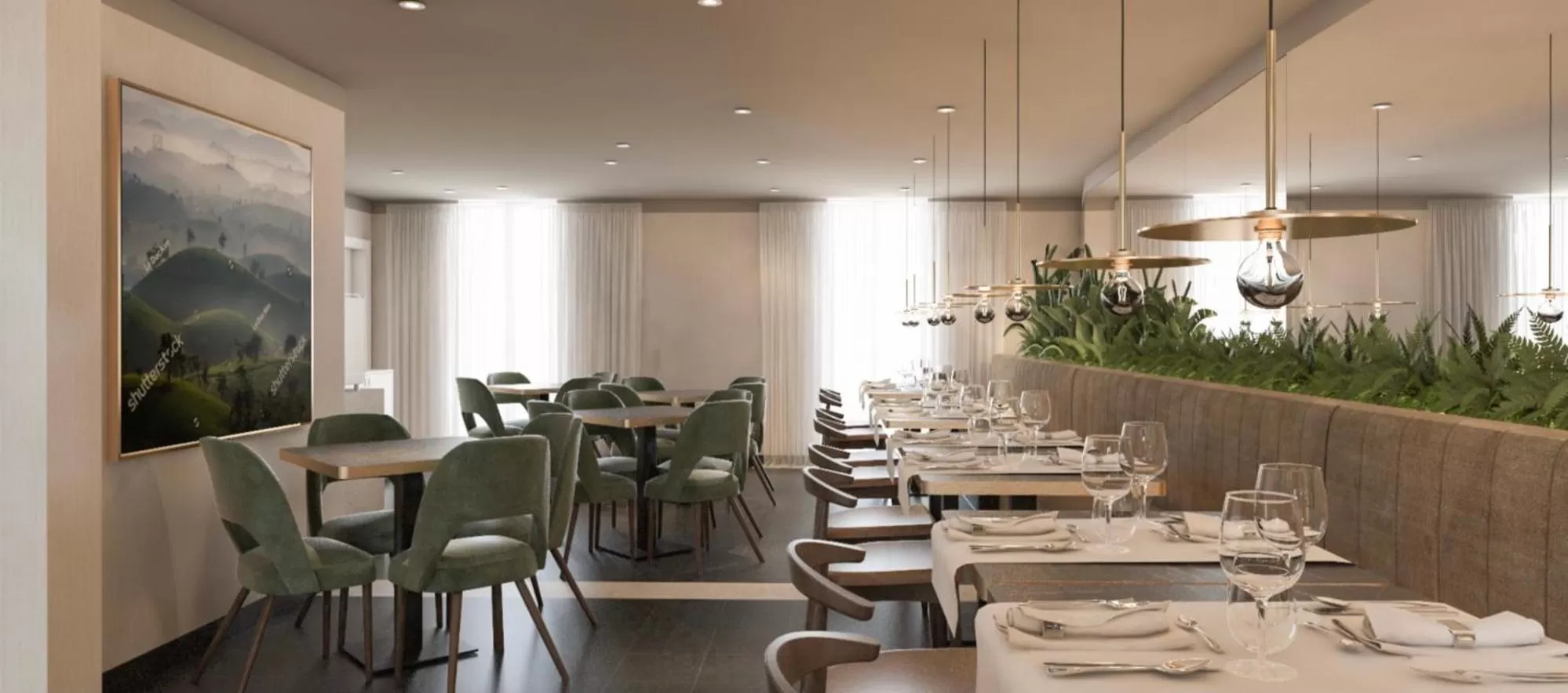 Restaurant/places to eat in Hotel Sete Colinas