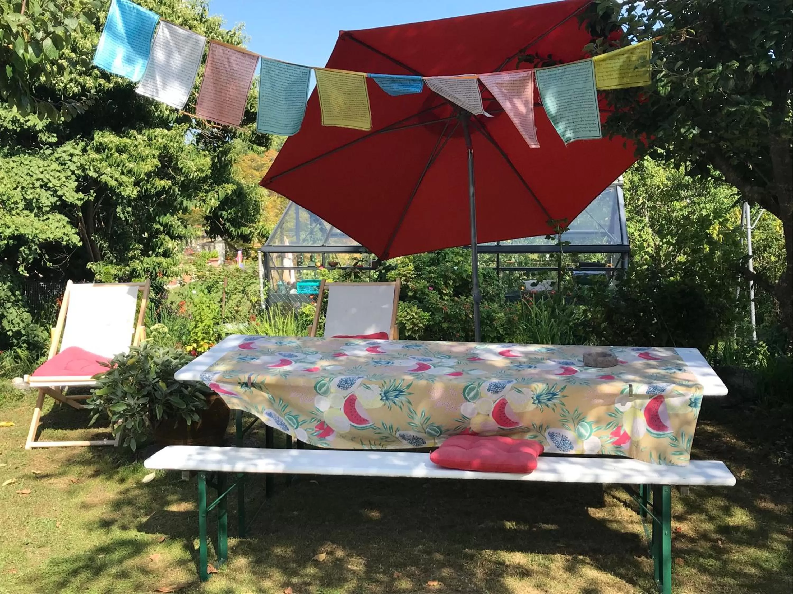 Garden in Bed and Breakfast Bavaria München