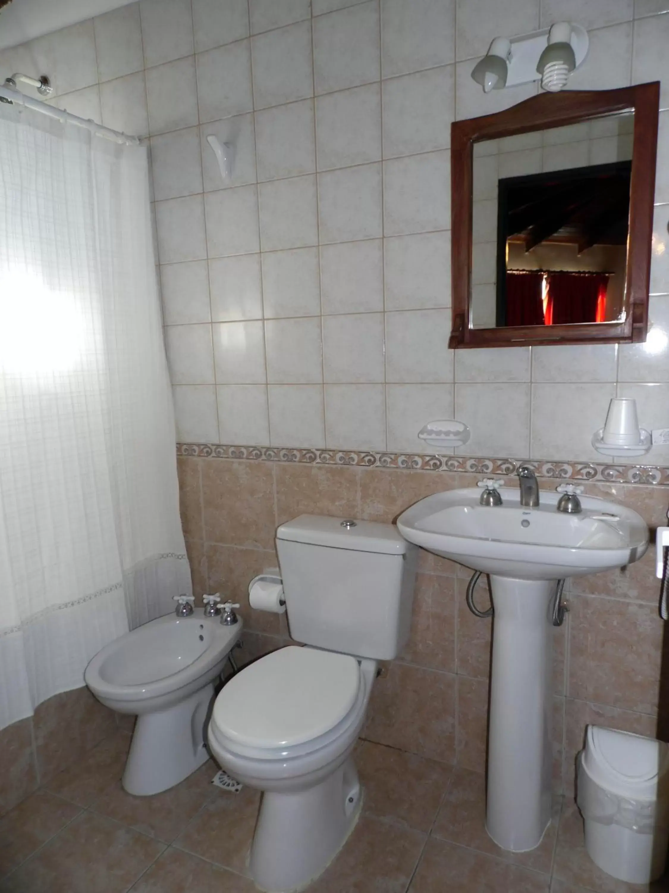 Bathroom in Hosteria Posta Sur