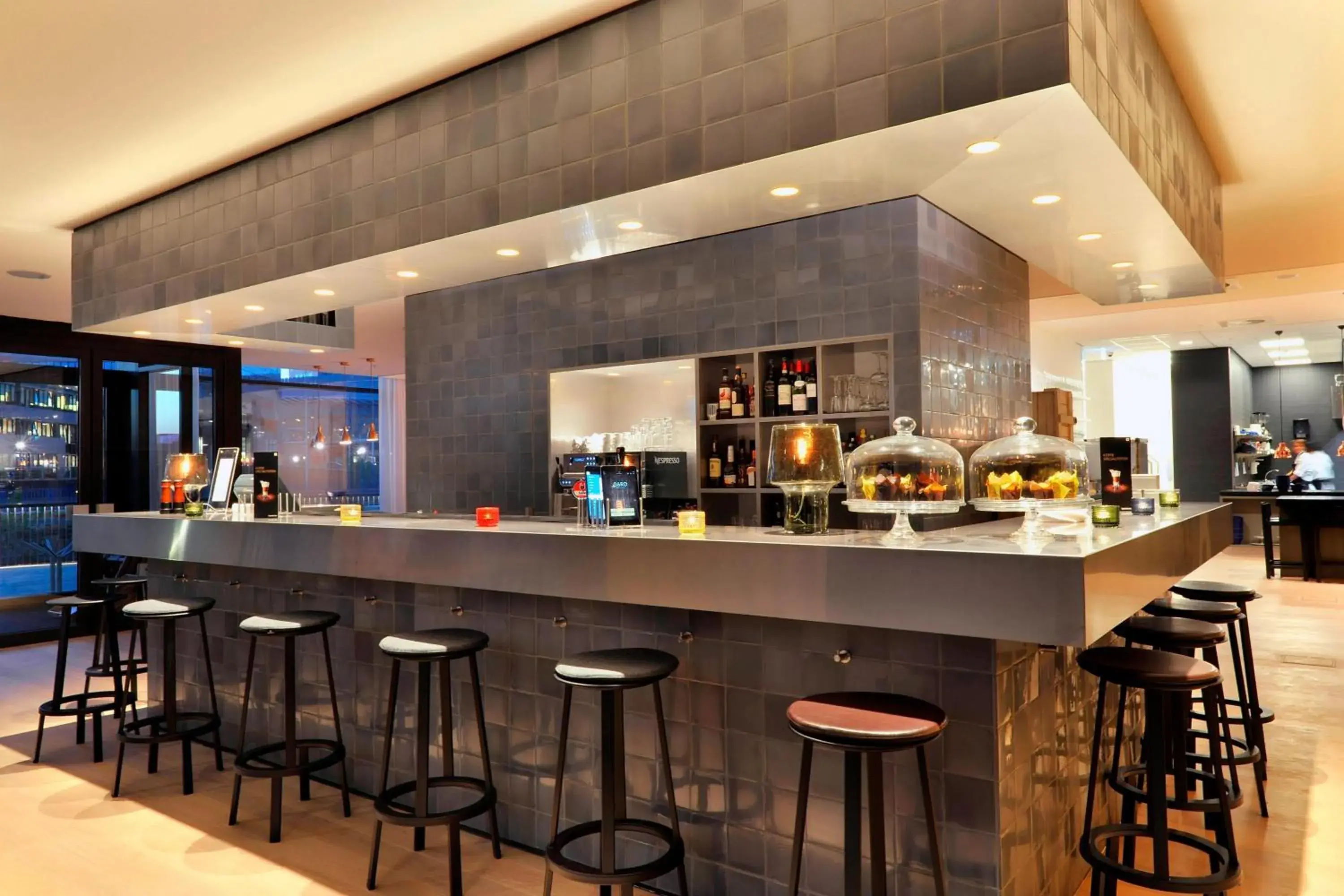 Restaurant/places to eat, Lounge/Bar in Courtyard by Marriott Amsterdam Arena Atlas
