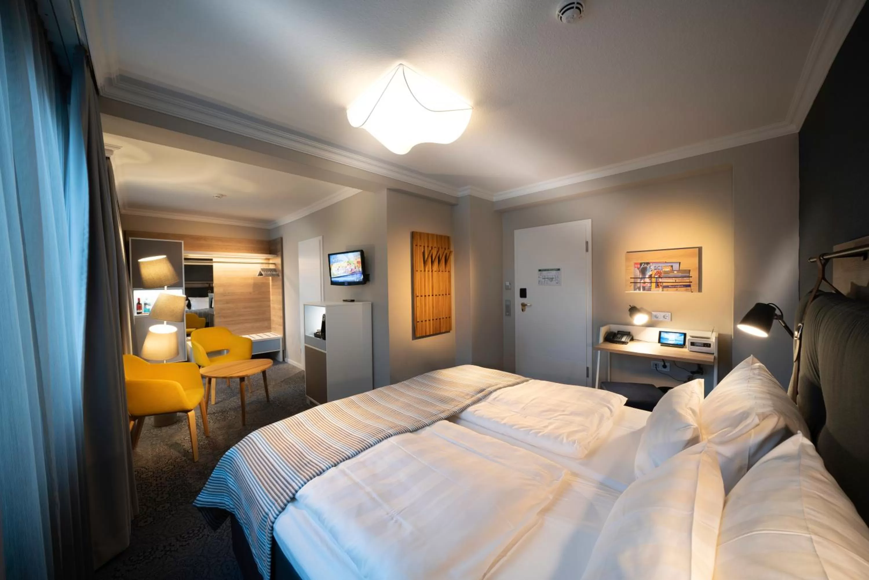 Bed in Strandhotel Duhnen