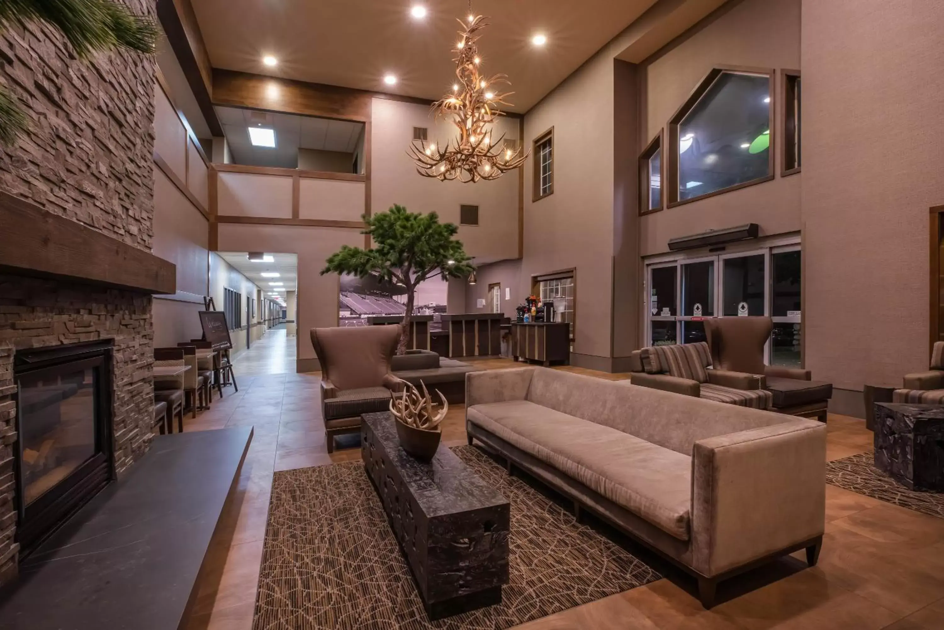 Lobby or reception in La Quinta by Wyndham Eugene Lobby or reception in La Quinta by Wyndham Eugene