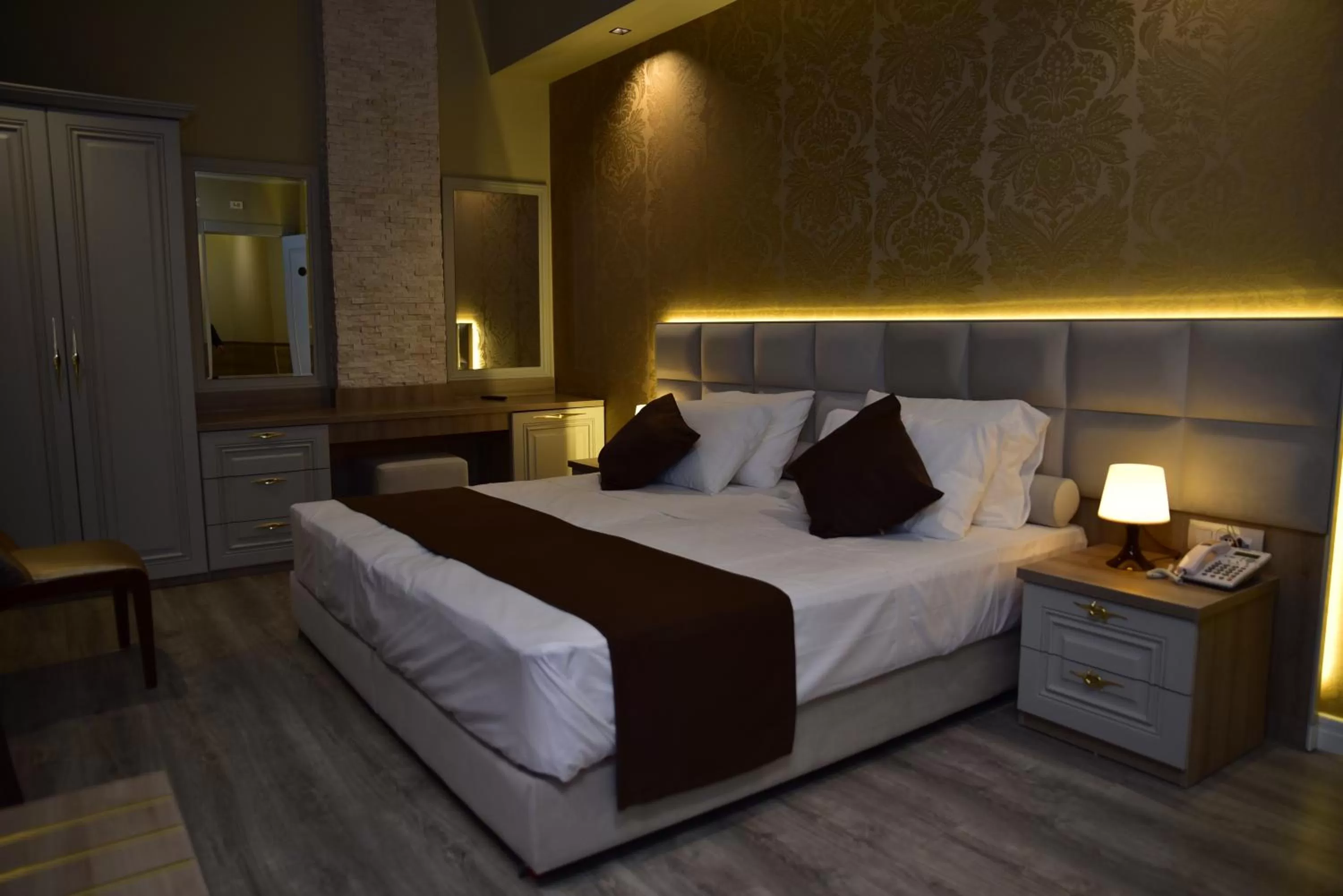 Bed in The King Resort