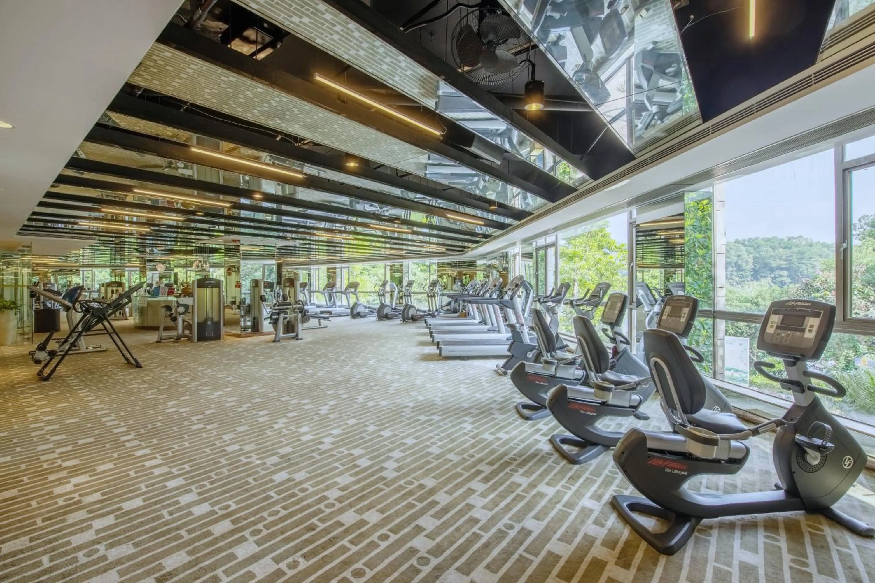 Fitness centre/facilities in Mission Hills Hotel Resorts Dongguan