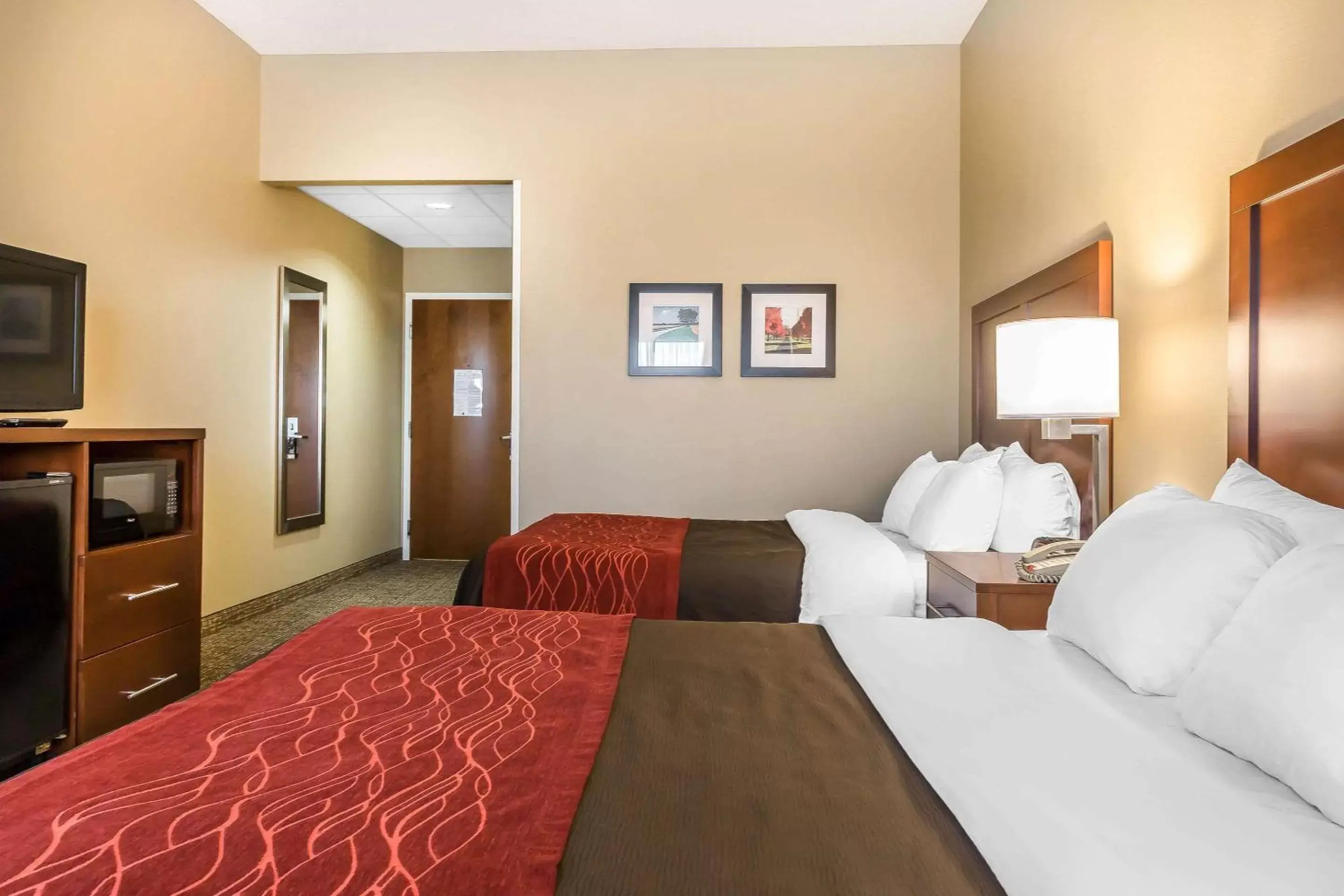 Photo of the whole room, Bed in Comfort Inn