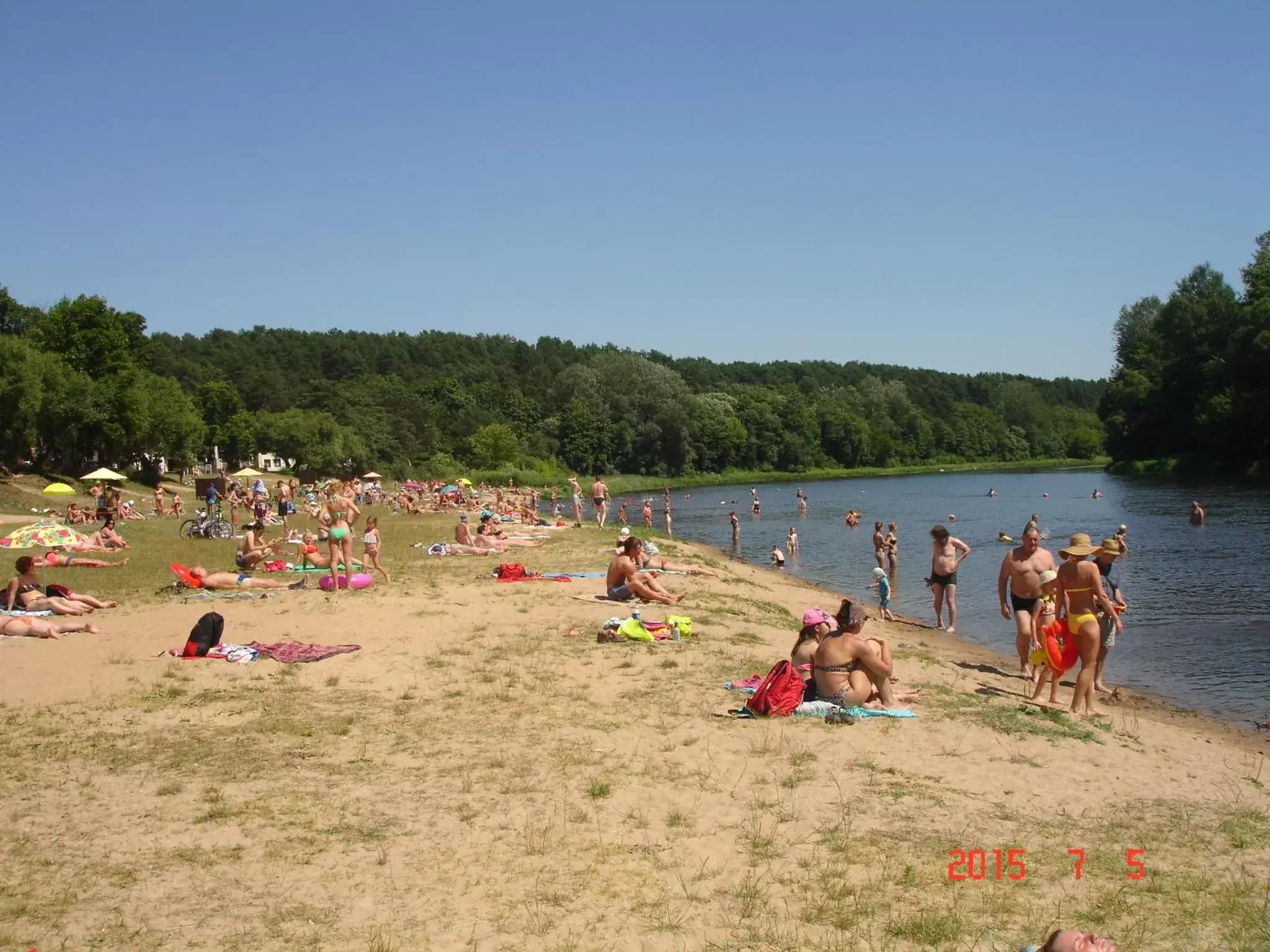 People, Beach in Park Villa