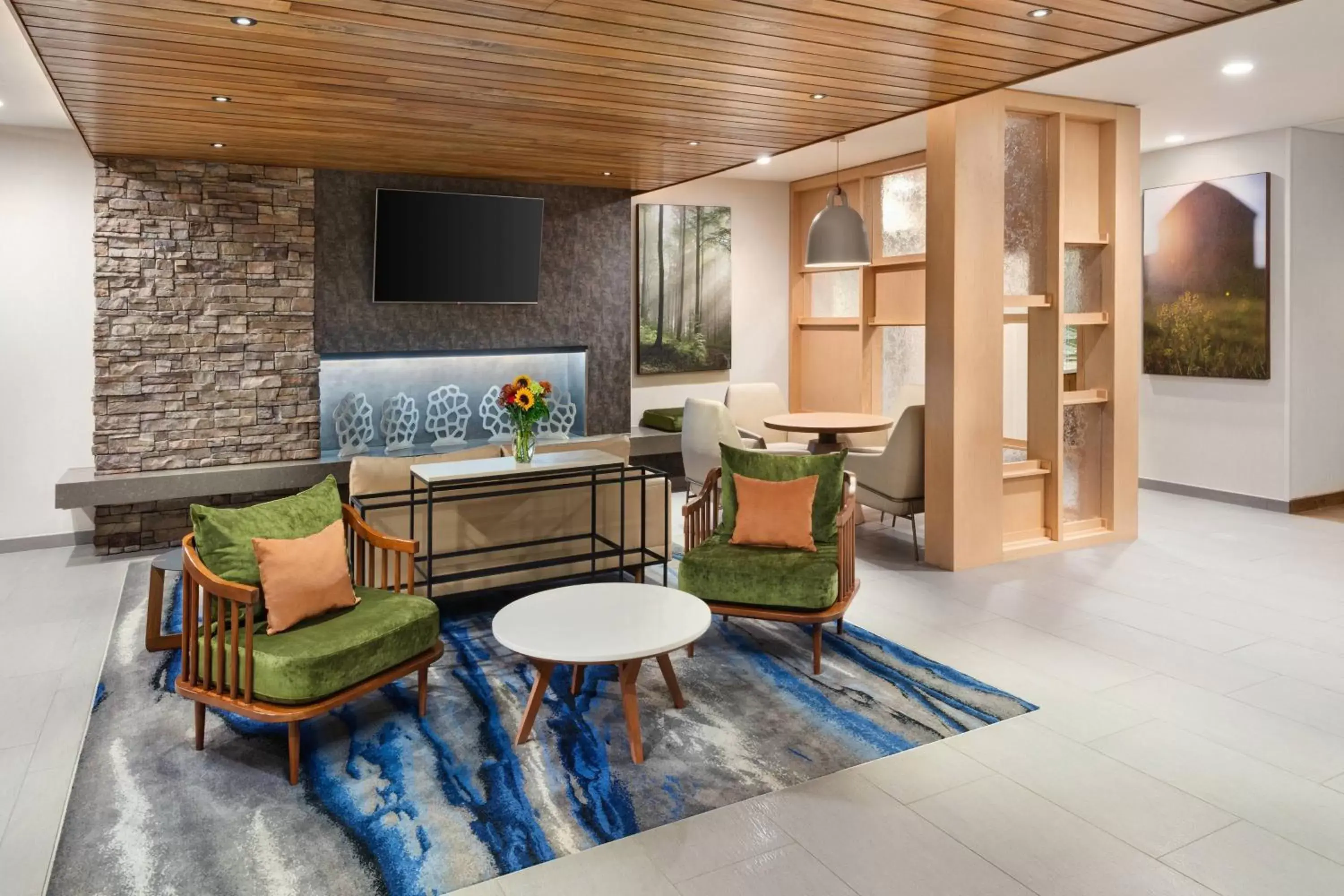Lobby or reception in Fairfield Inn & Suites Santee