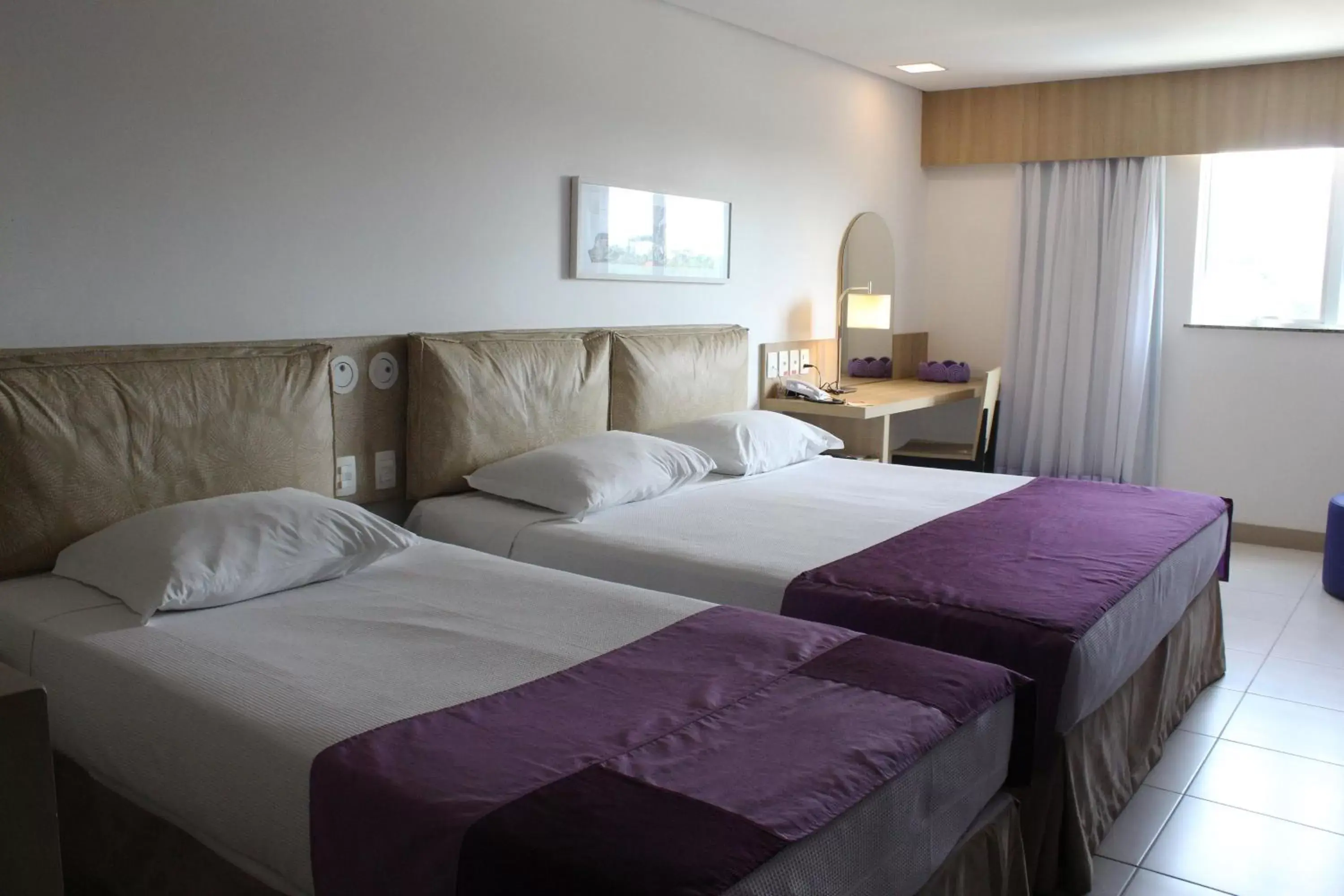 Bed in Iu-á Hotel
