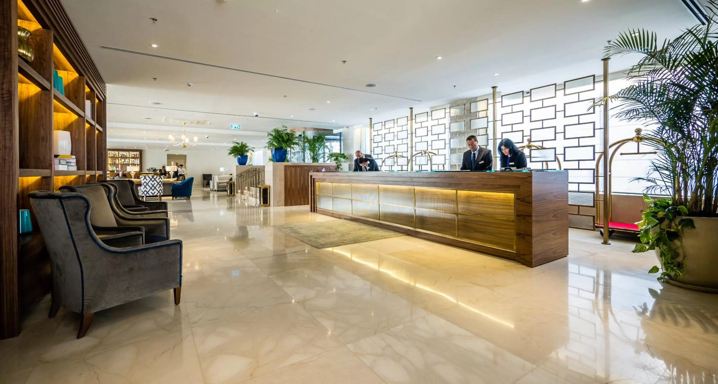 Lobby or reception in Herbert Samuel Jerusalem