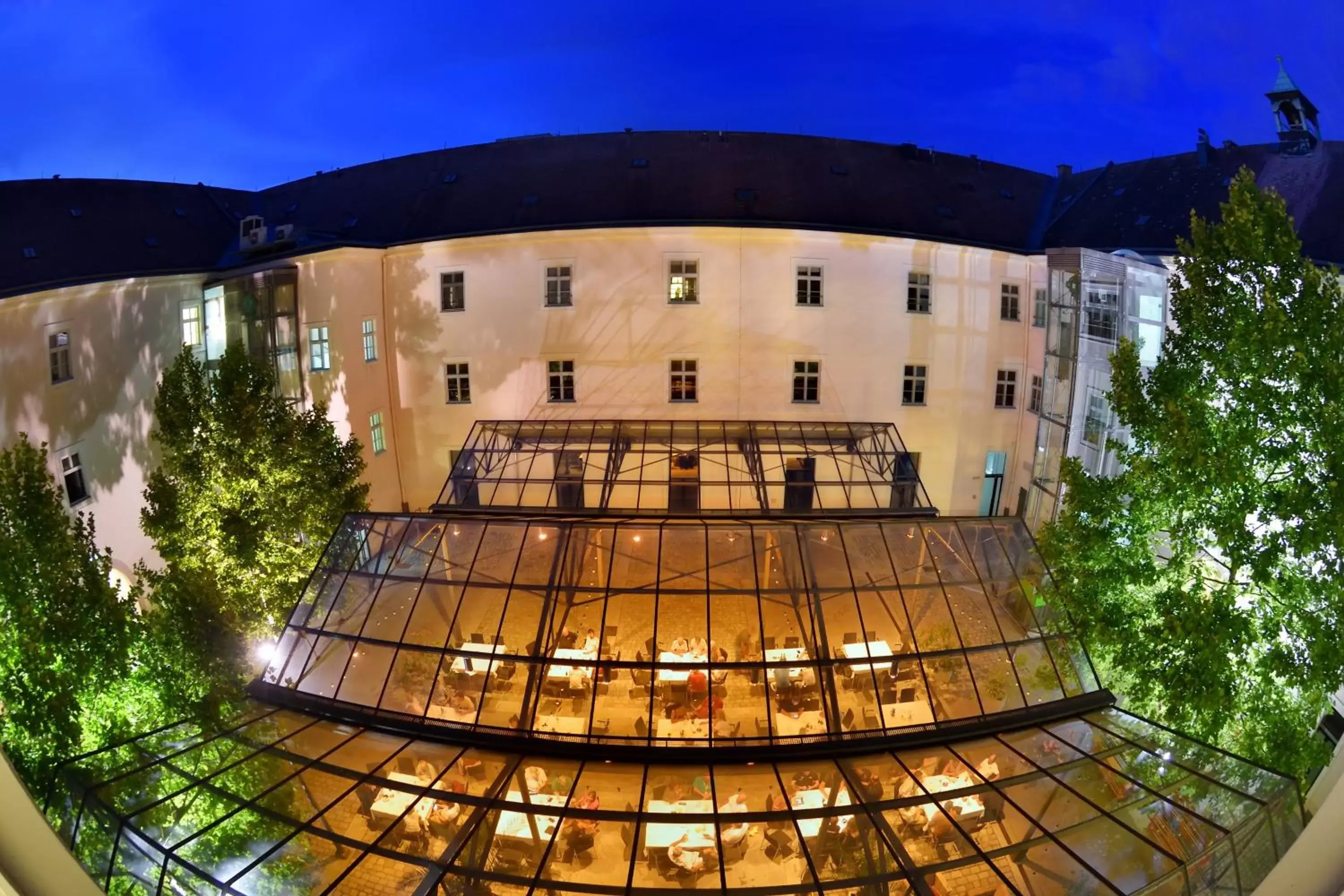 Bird's eye view, Property Building in Hotel Altes Kloster