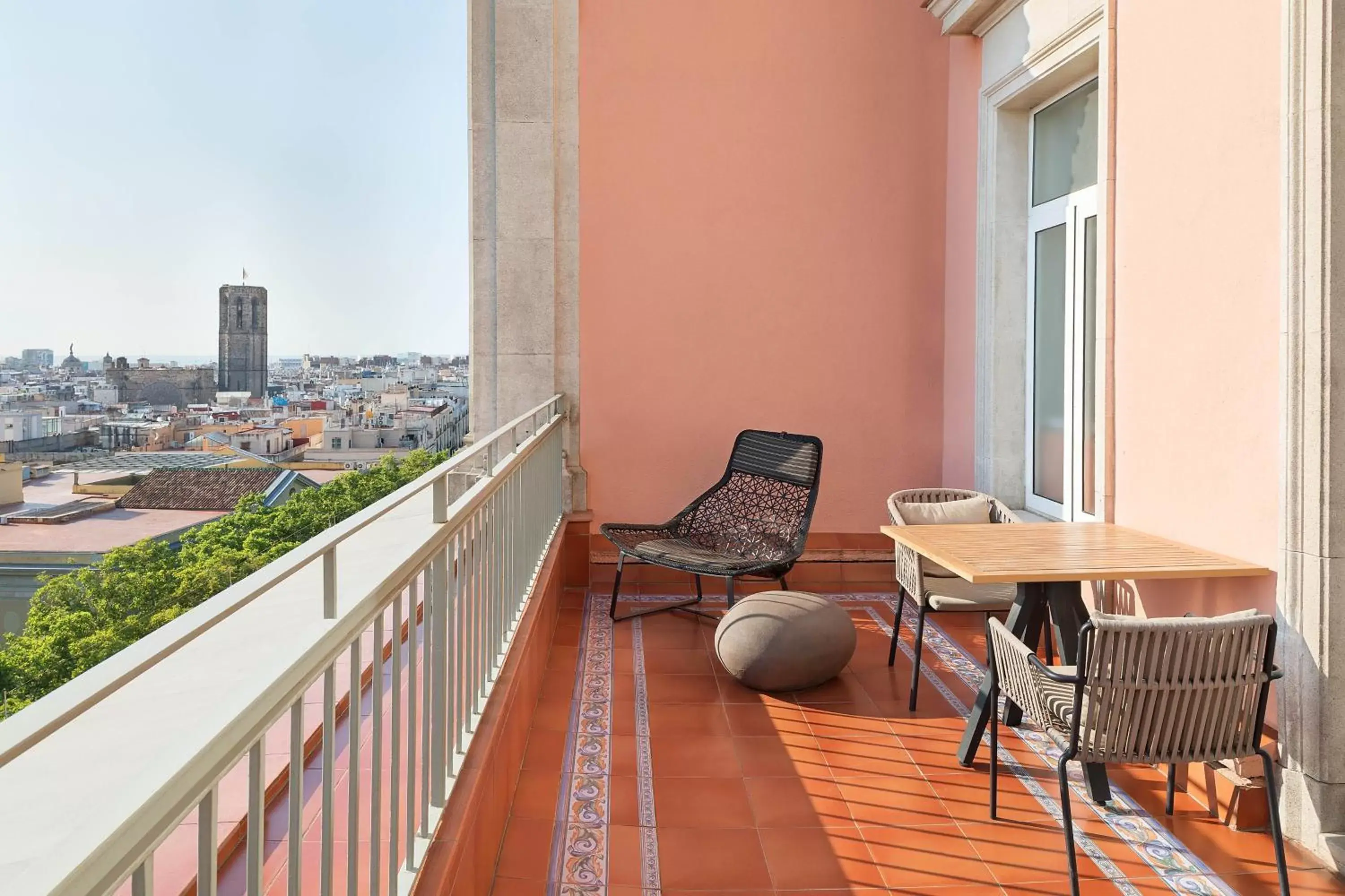Property building, Balcony/Terrace in Le Meridien Barcelona