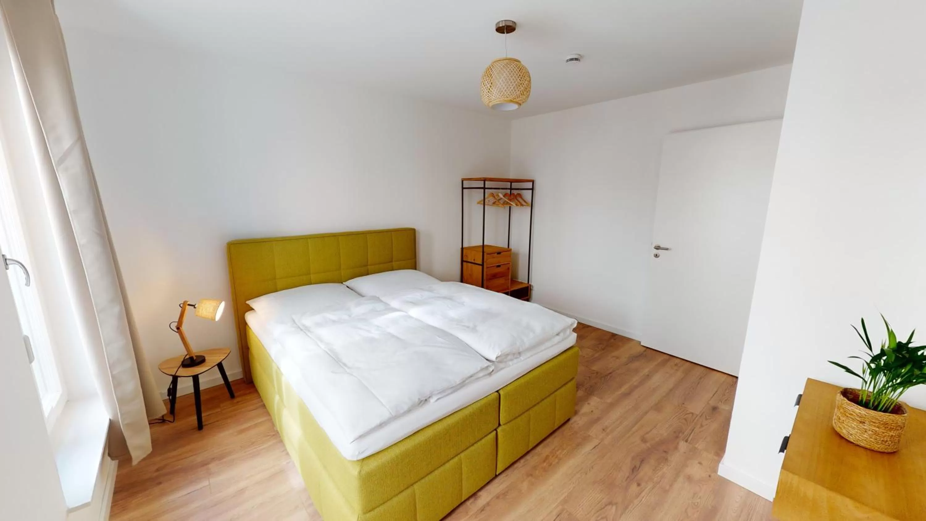 Bed in Travel Art Boardinghouse (Lazarettstr.)