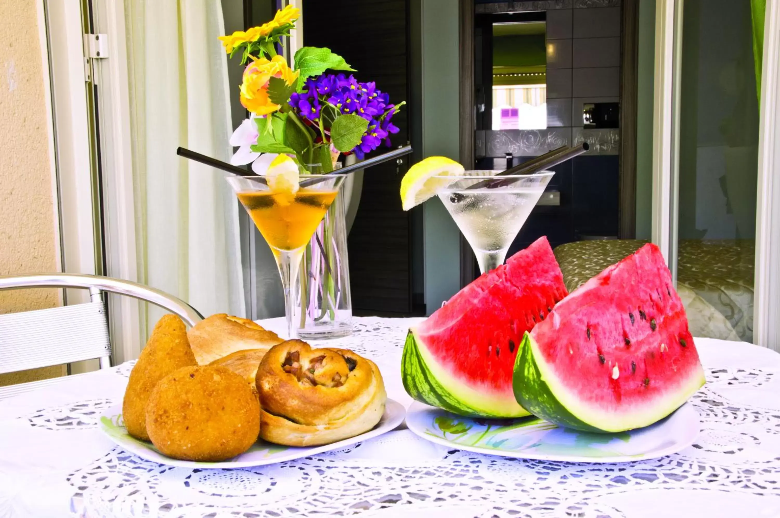 Food and drinks in B&B Albachiara Food and drinks in B&B Albachiara