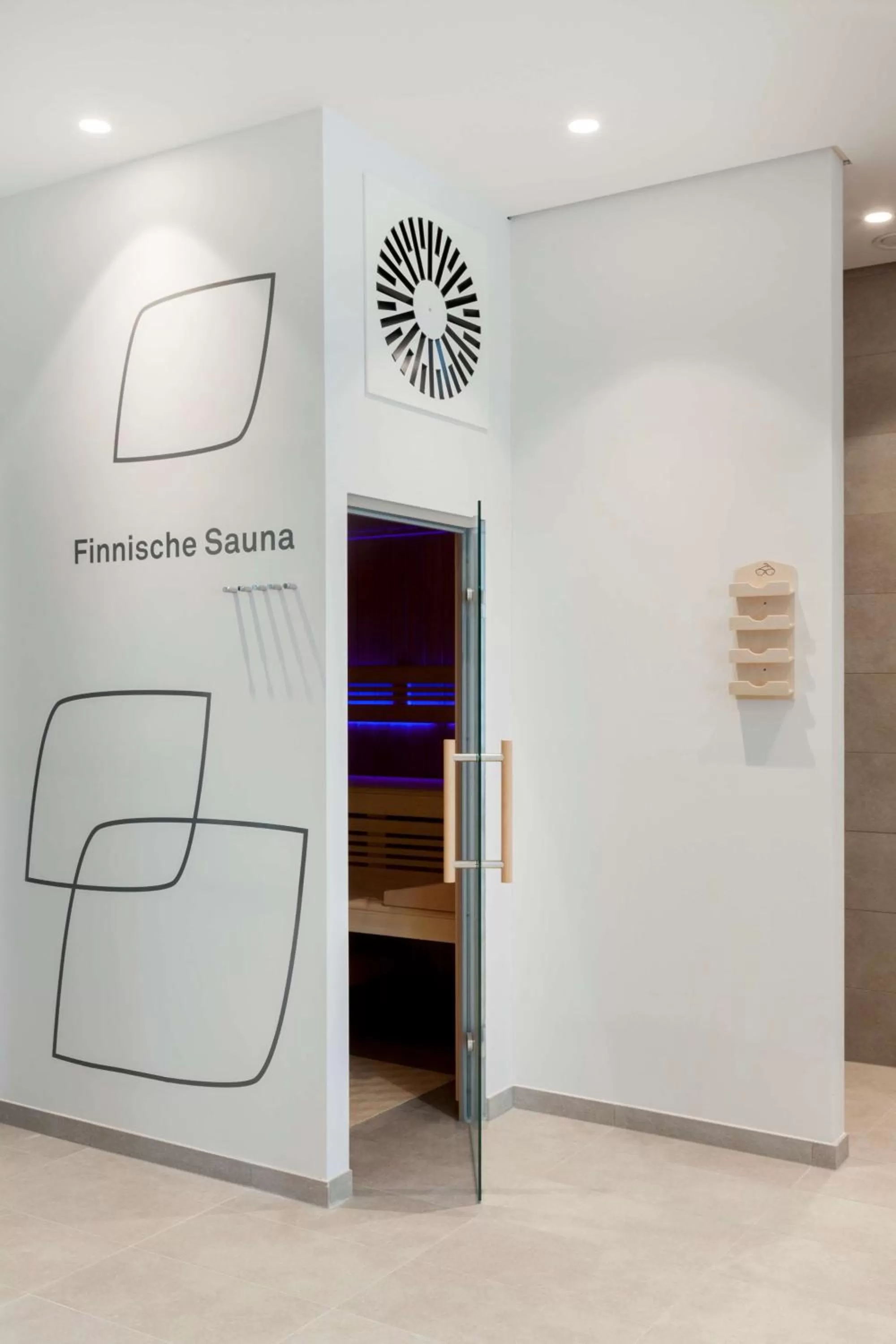 Spa and wellness centre/facilities in Radisson Blu Hotel, Mannheim