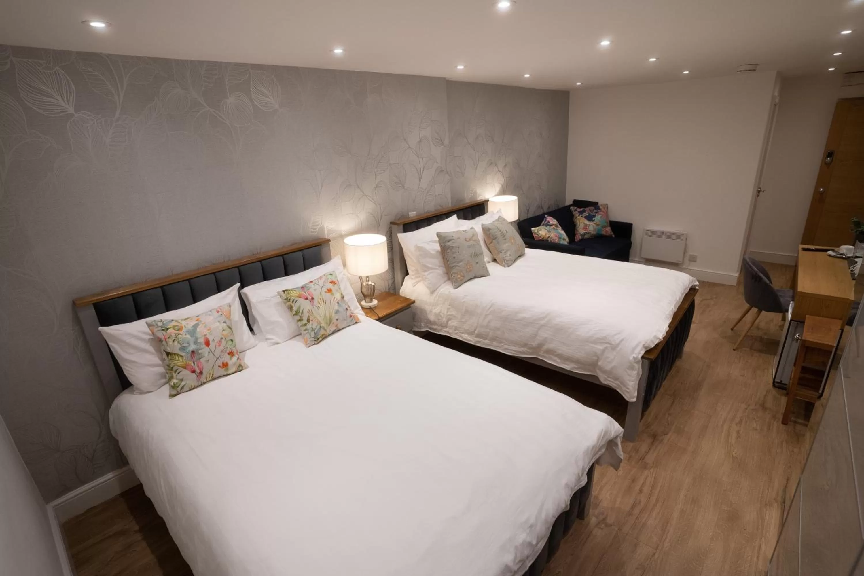 Bed in The Avonmore Olympia