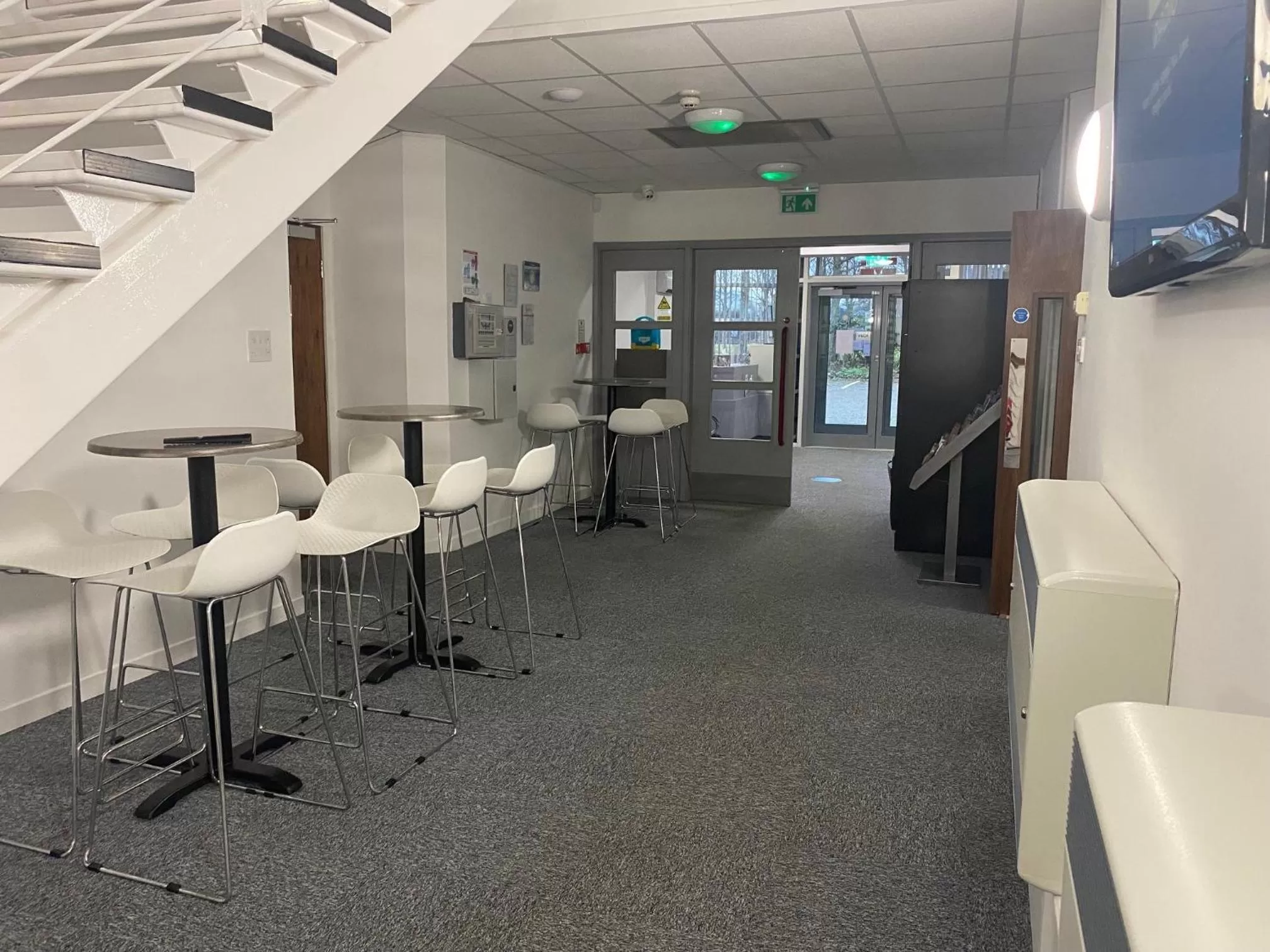 Seating area in Premier Lodge