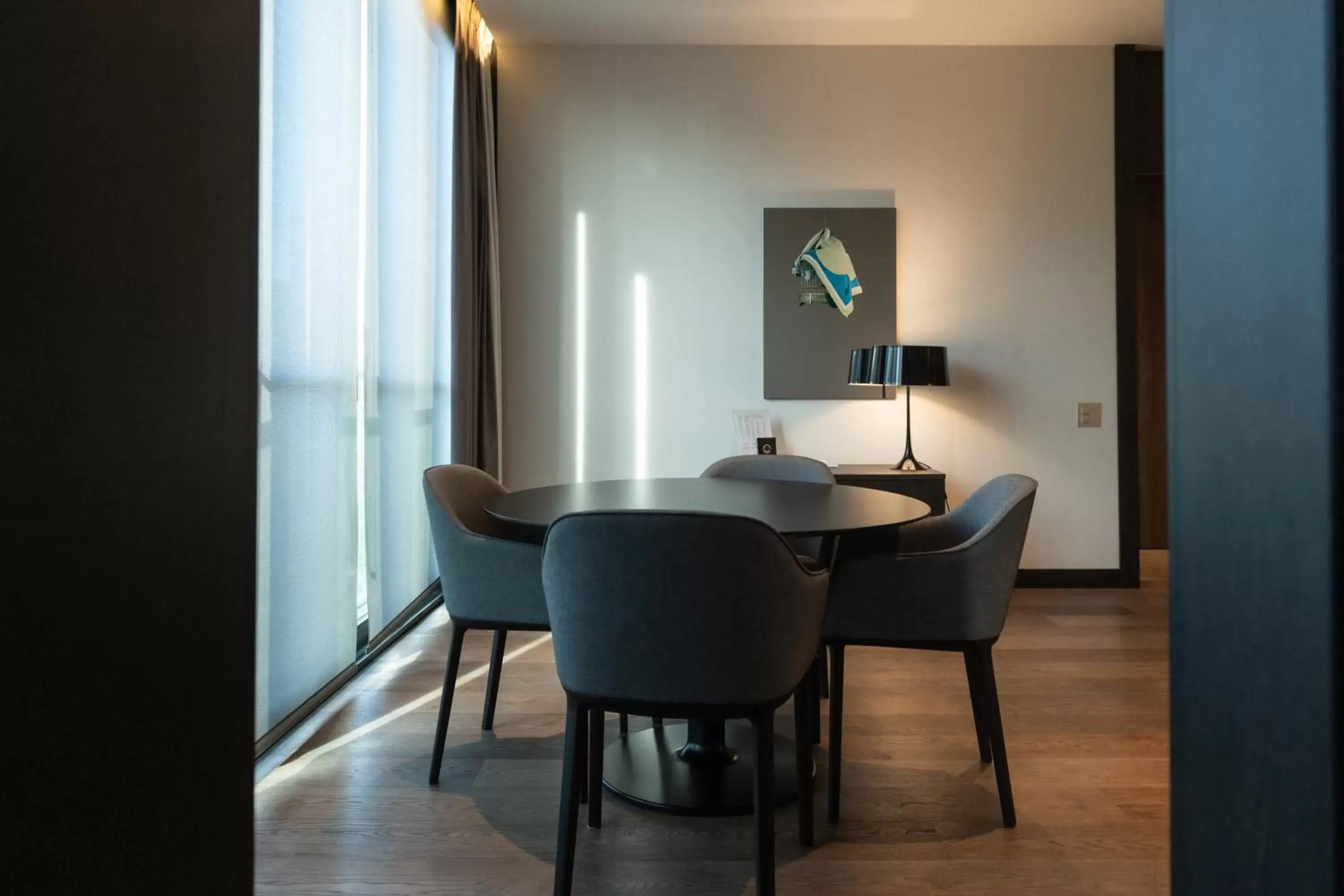 Decorative detail, Dining Area in DUPARC Contemporary Suites