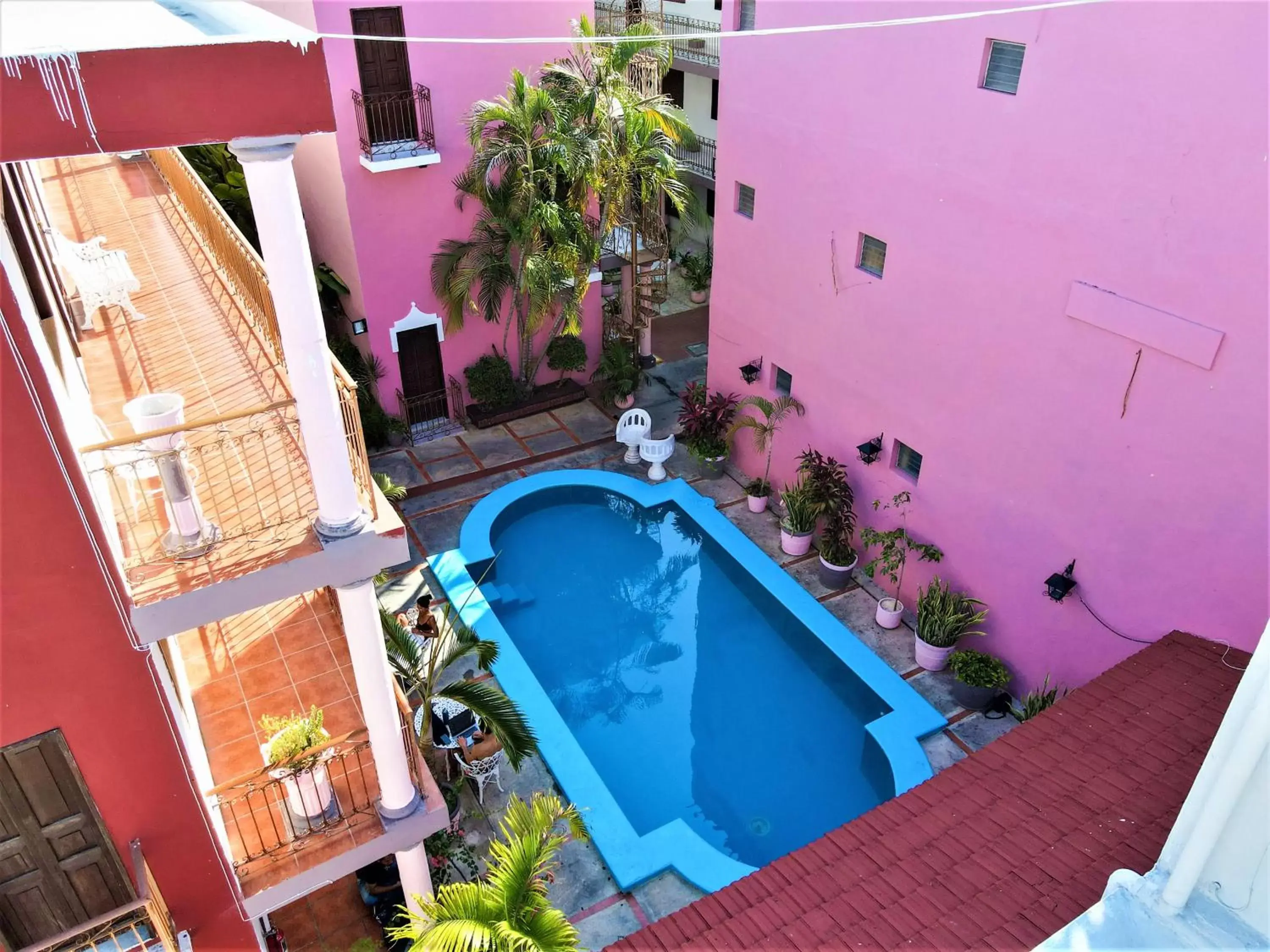 Pool View in Hotel Santa Lucía