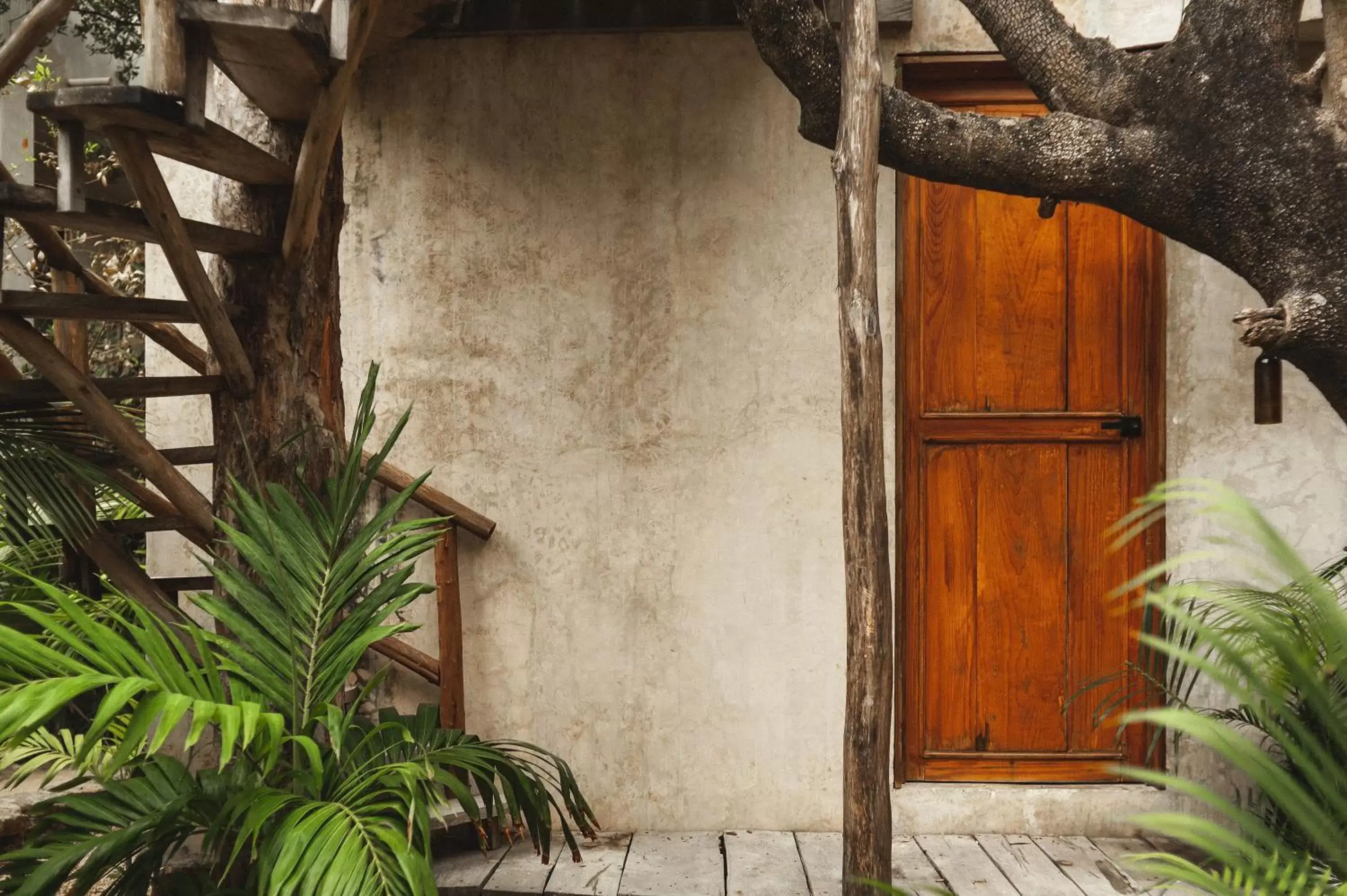 Facade/entrance in Casa Coyote Tulum