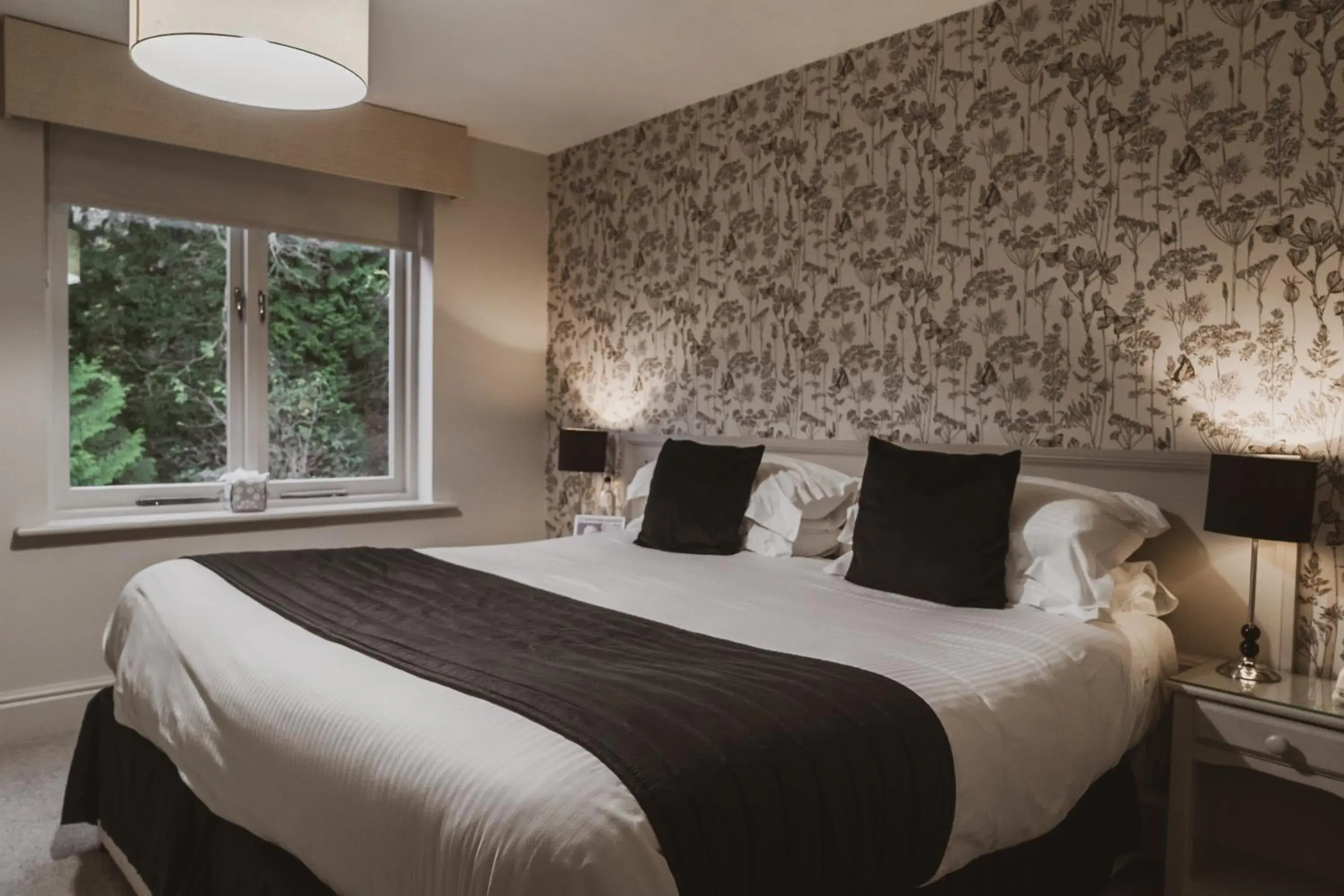 Bedroom, Bed in Merewood Country House Hotel and Restaurant