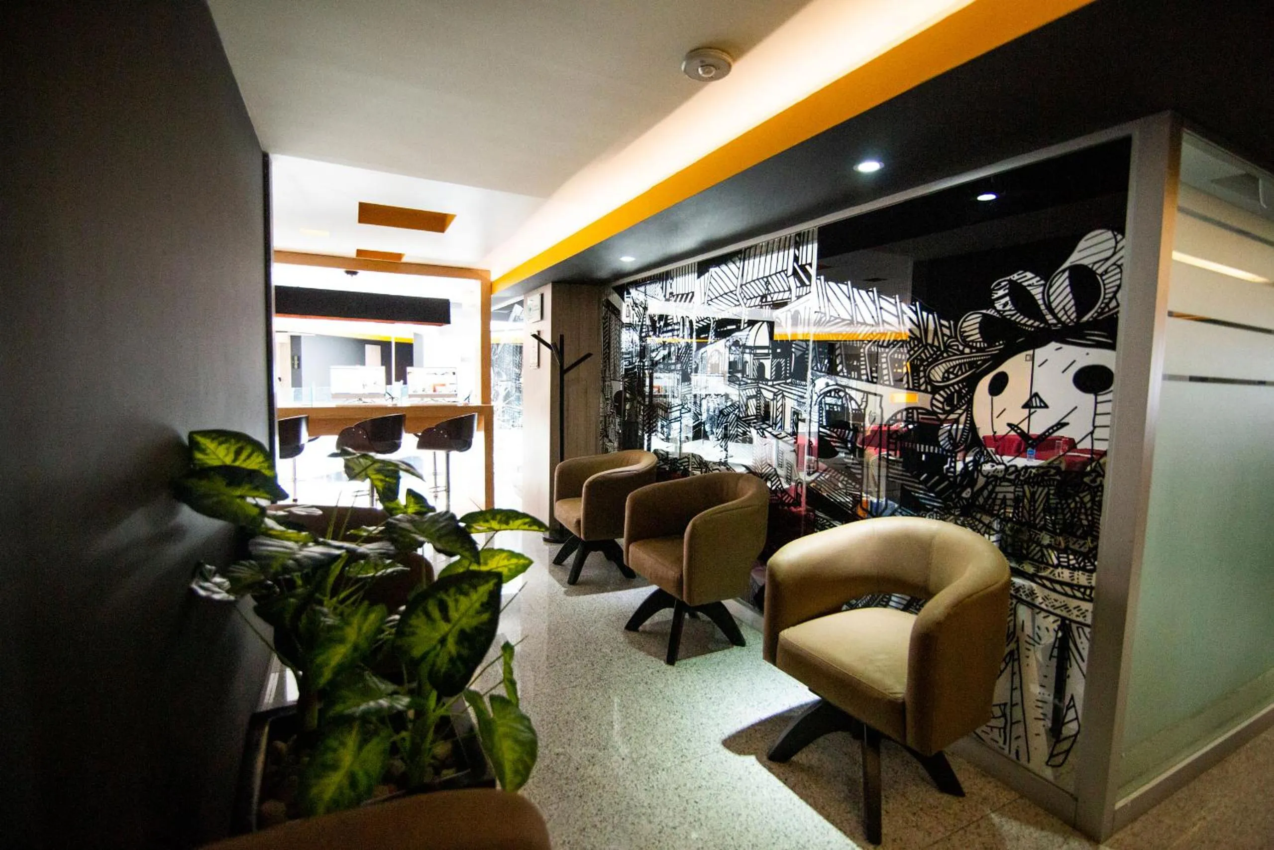 Living room in Domun Hotel