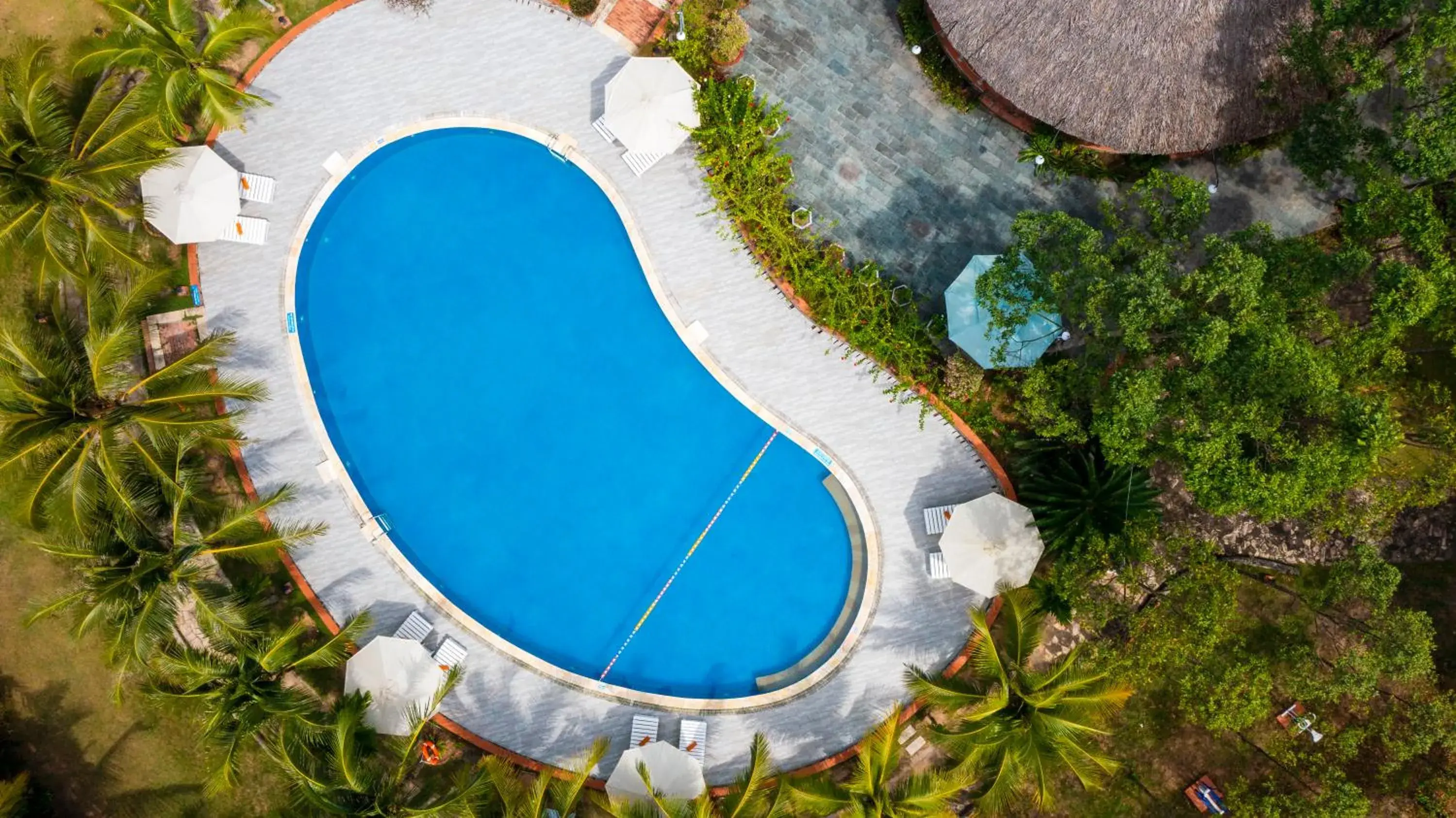 Swimming pool, Pool View in The Garden House Phu Quoc Resort