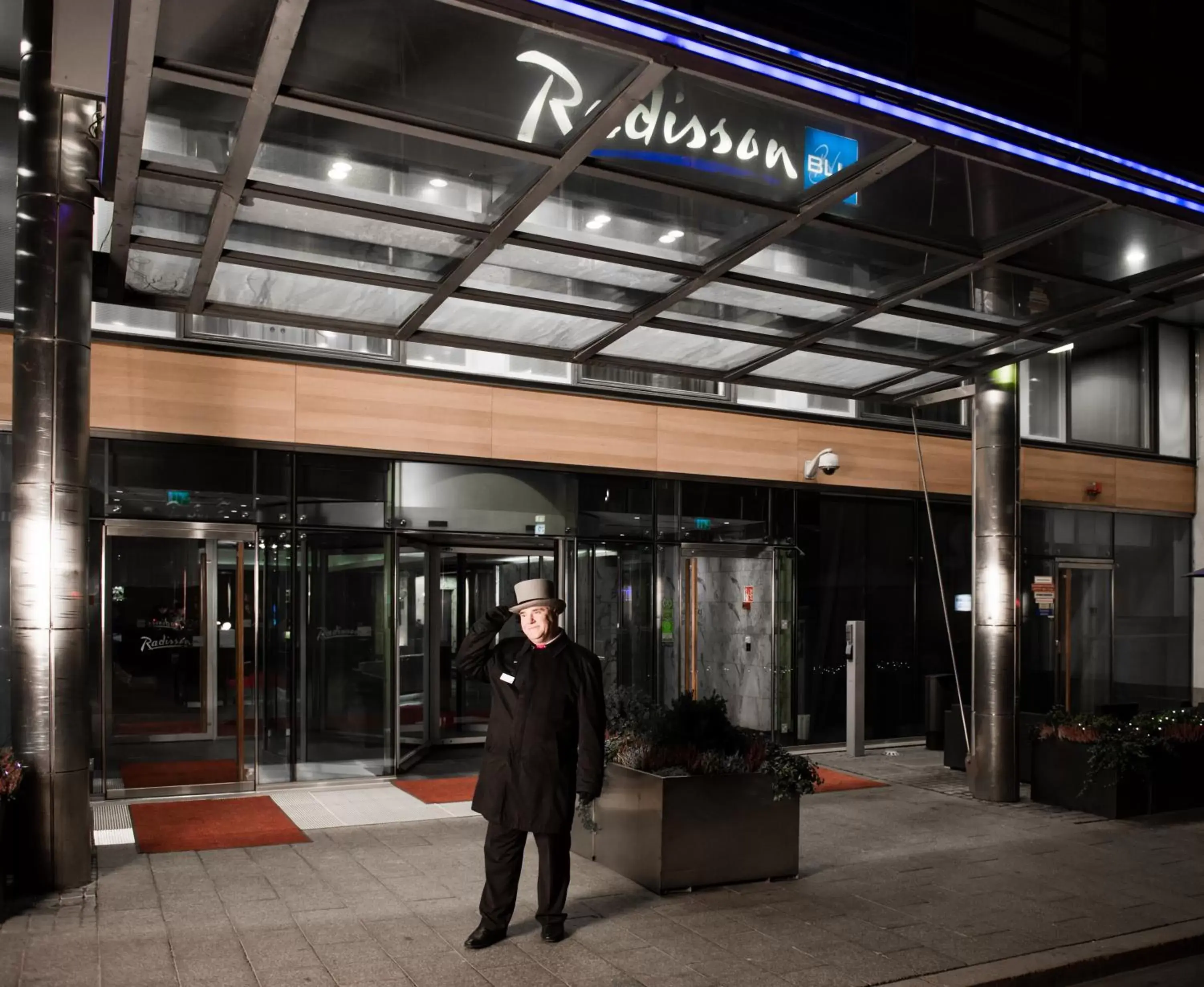 Staff in Radisson Blu Plaza Hotel, Helsinki