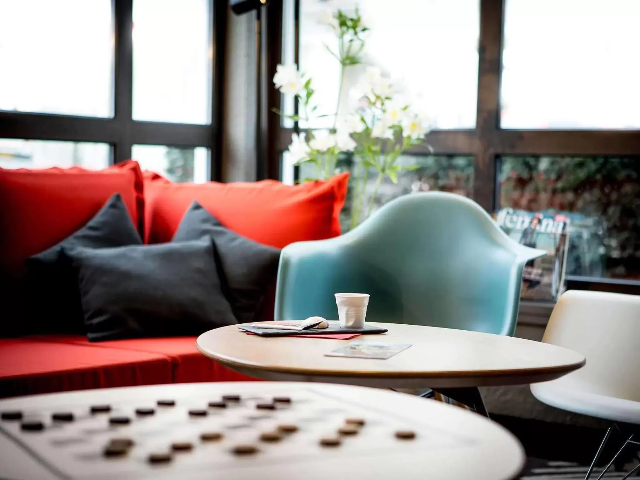 Lounge or bar in ibis Colmar Centre