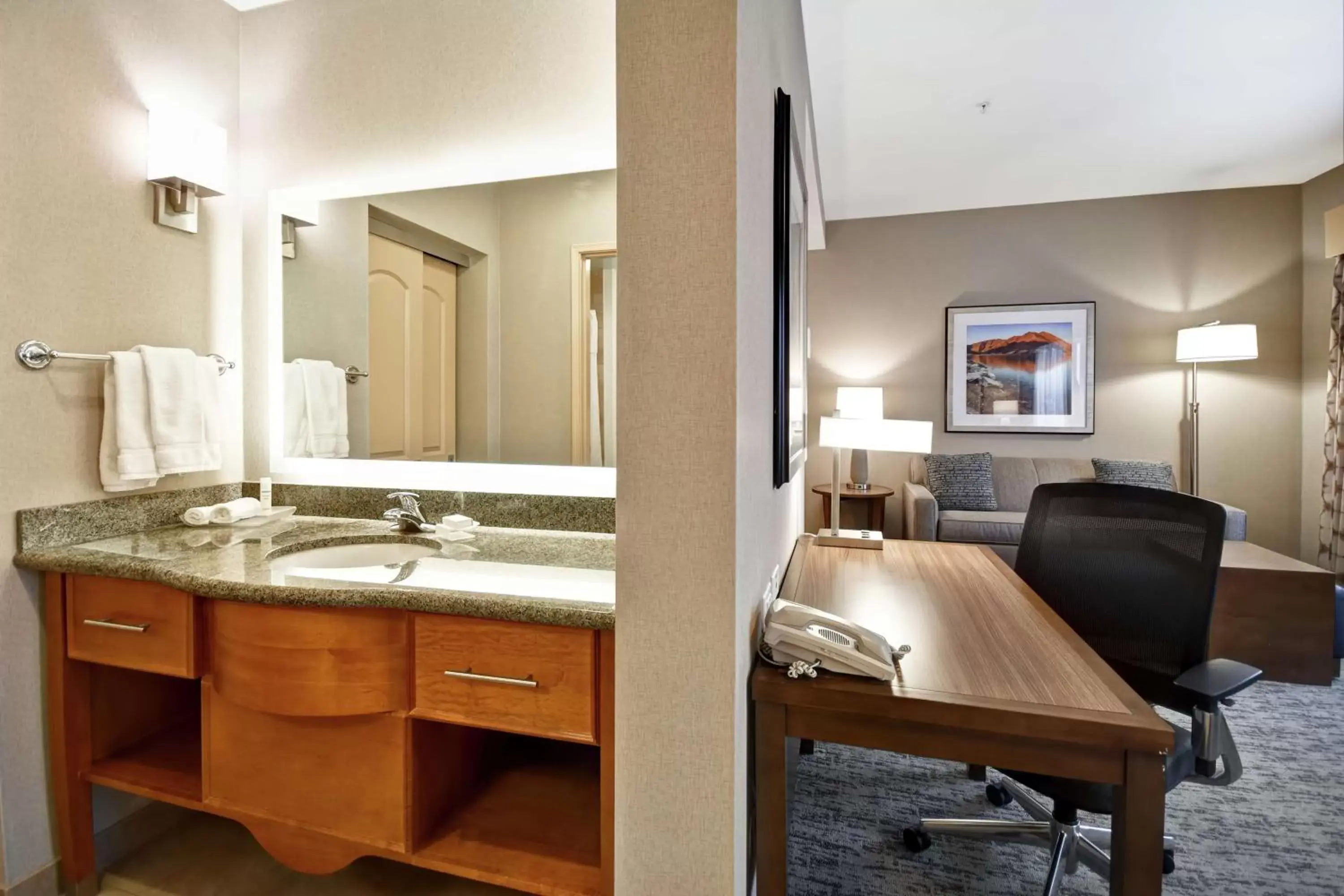 Bedroom, Bathroom in Homewood Suites by Hilton Boise
