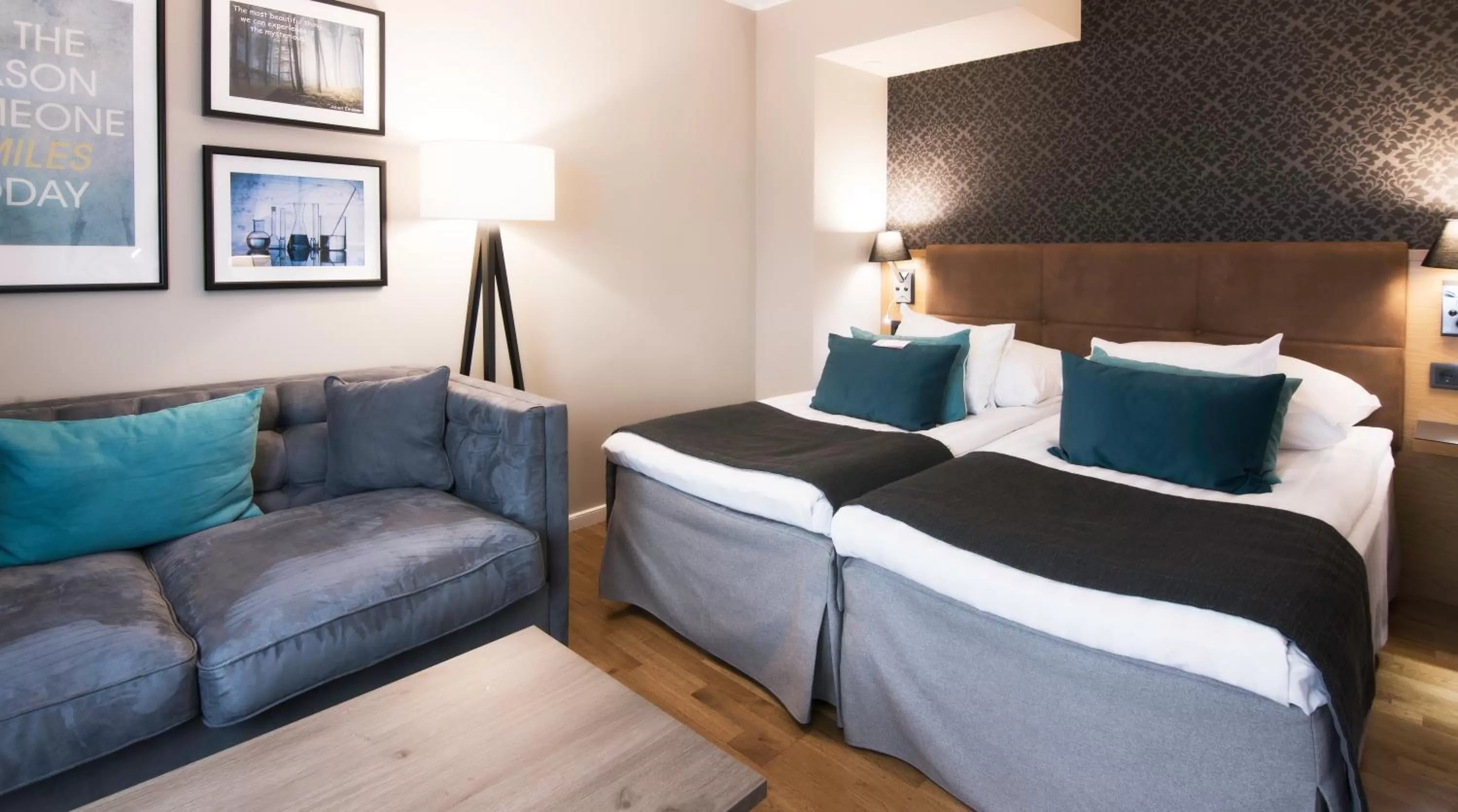 Superior Twin Room in Quality Hotel Panorama