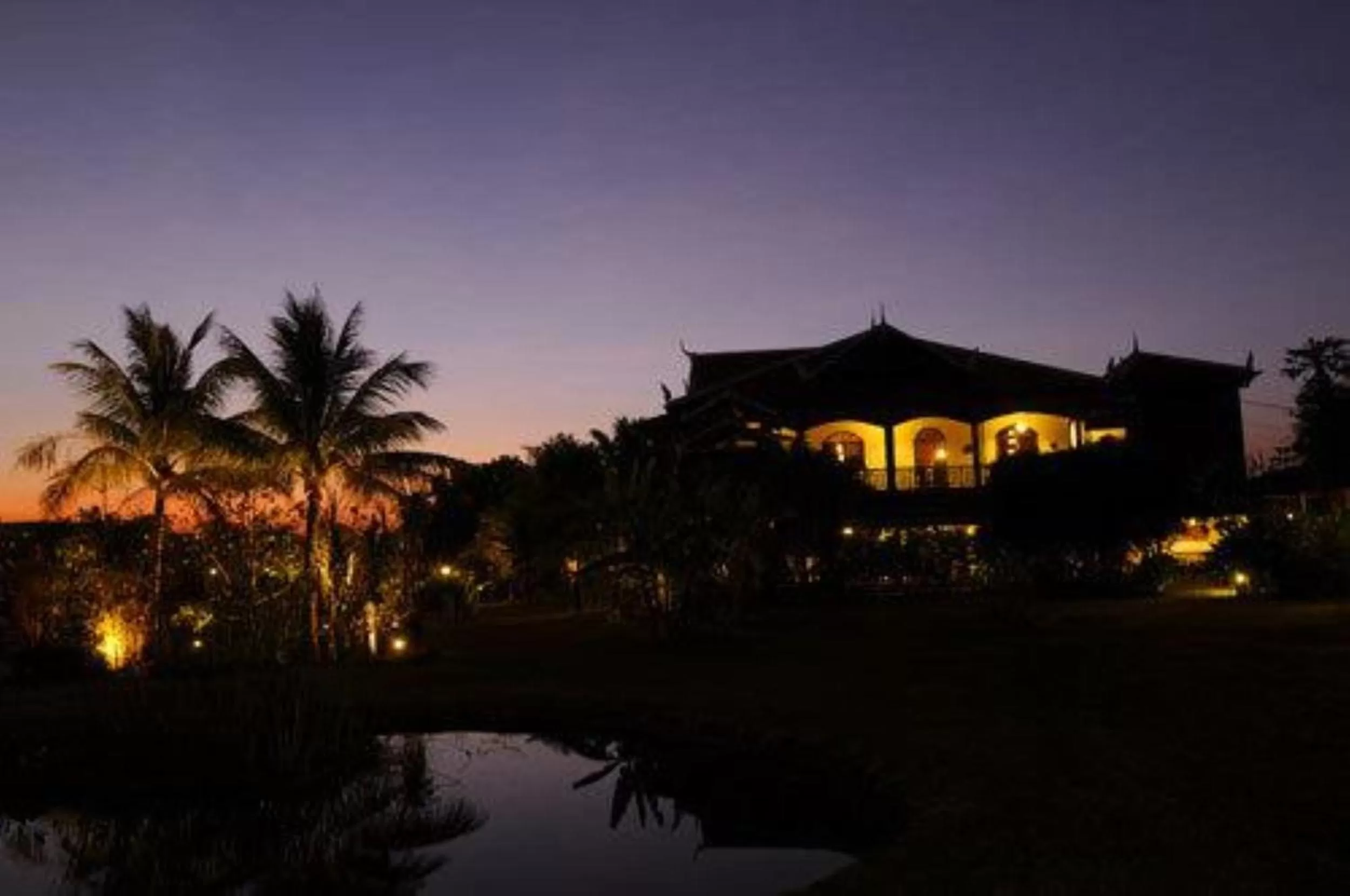 Decorative detail in Terres Rouges Lodge