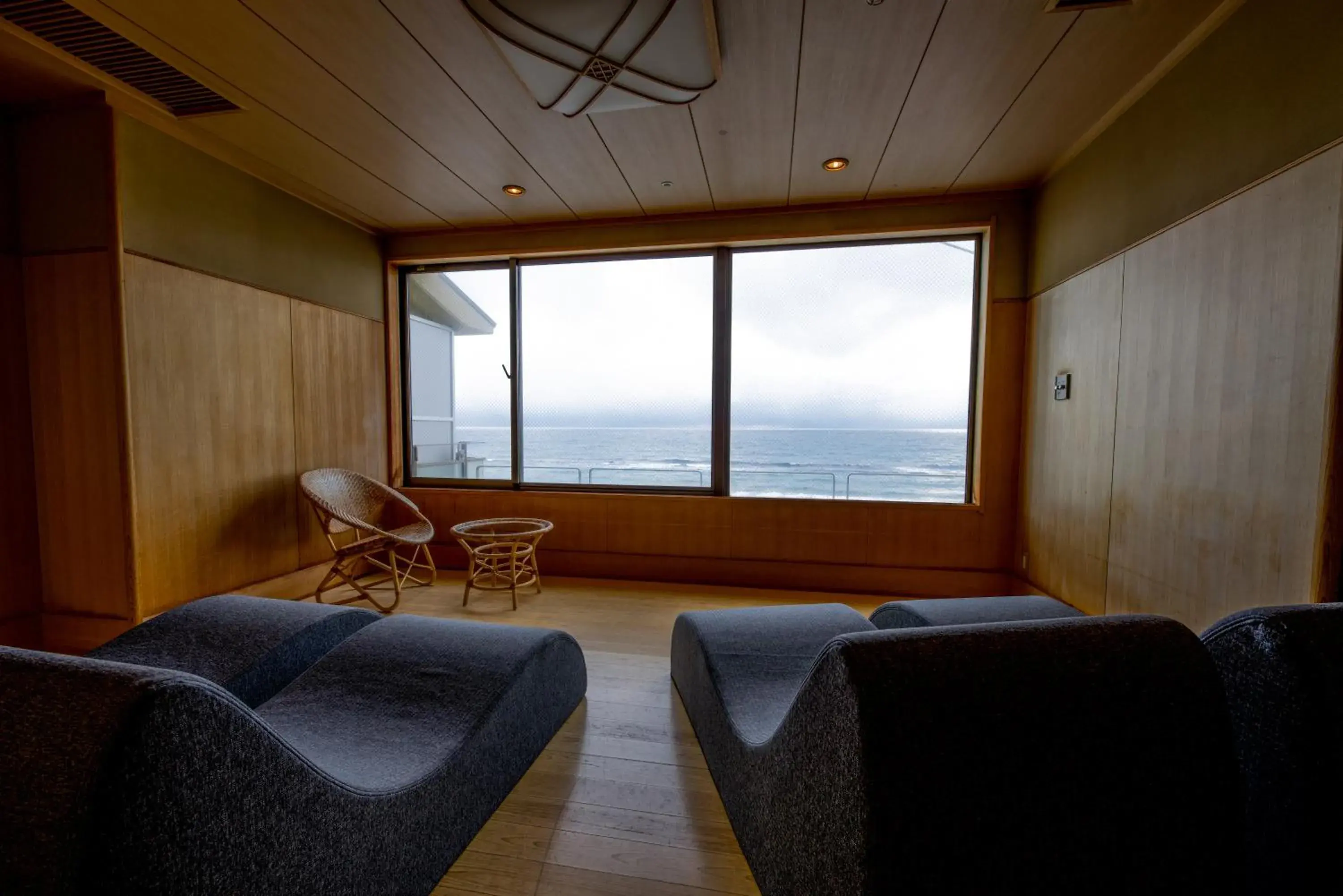 Sea view, Seating Area in Wakamatsu Hot Spring Resort