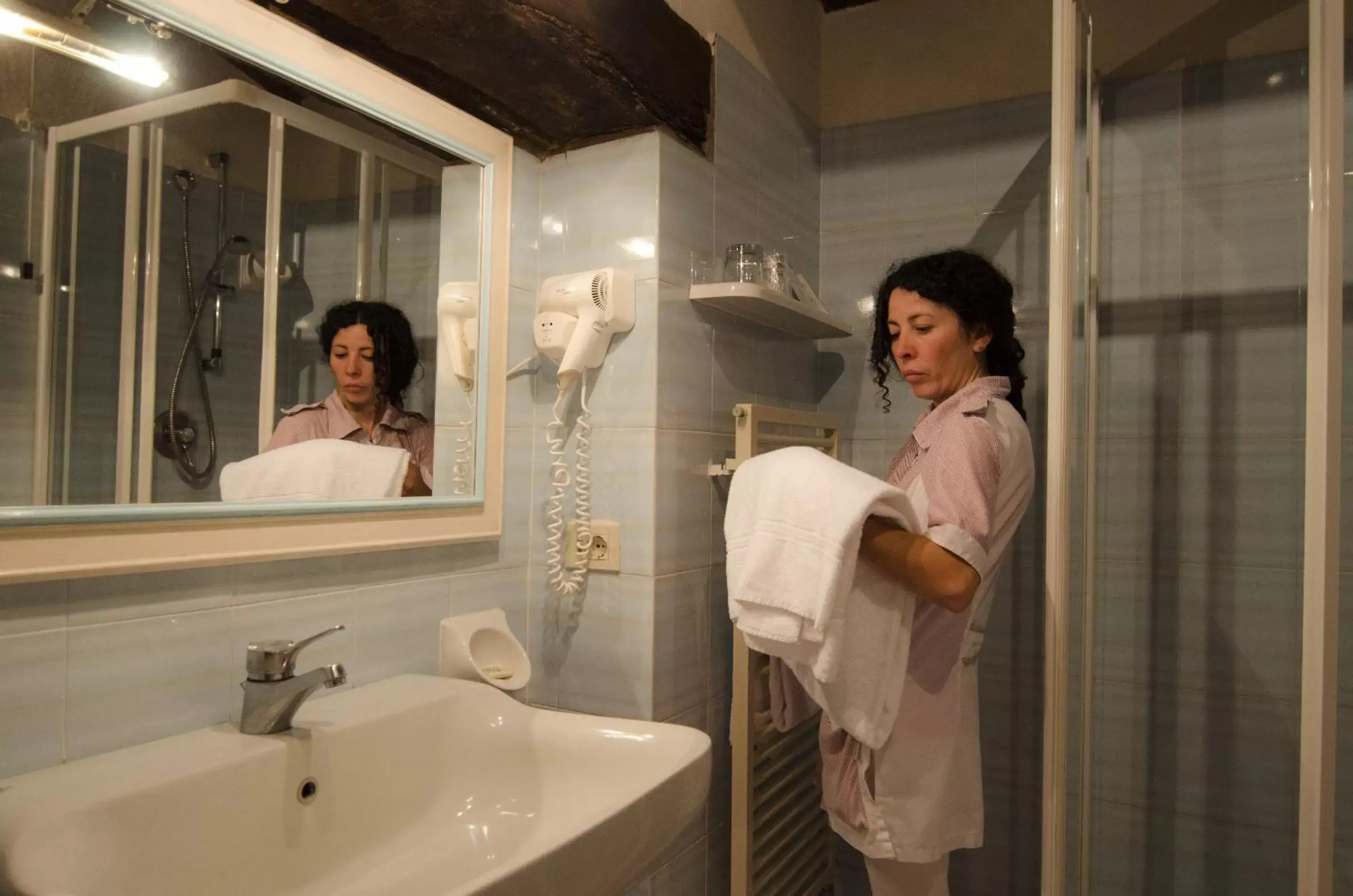 Staff, Bathroom in Hotel Belvedere Di San Leonino