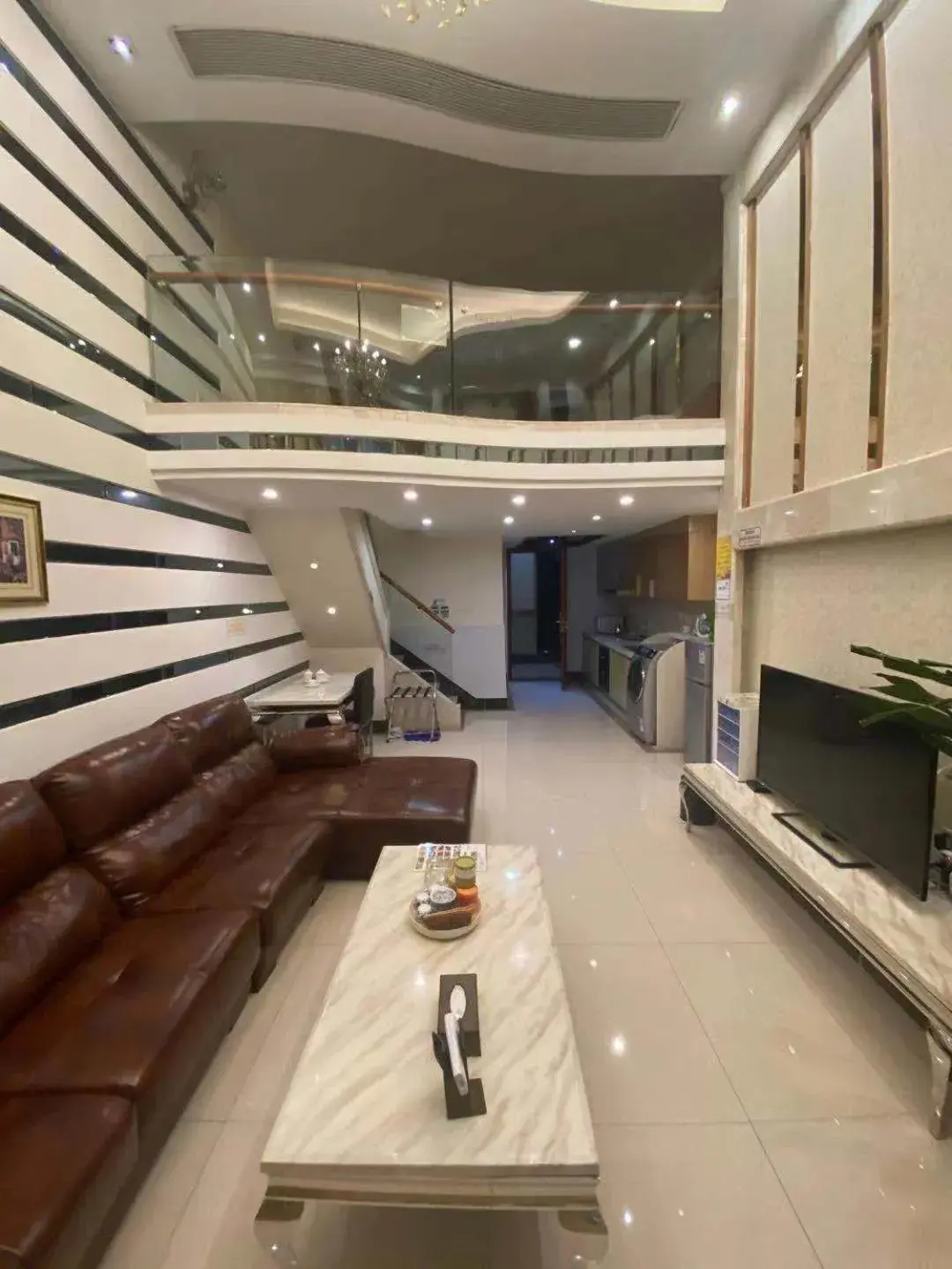 Living room, Lobby/Reception in Guangzhou Hakka Apartment Beijing Road