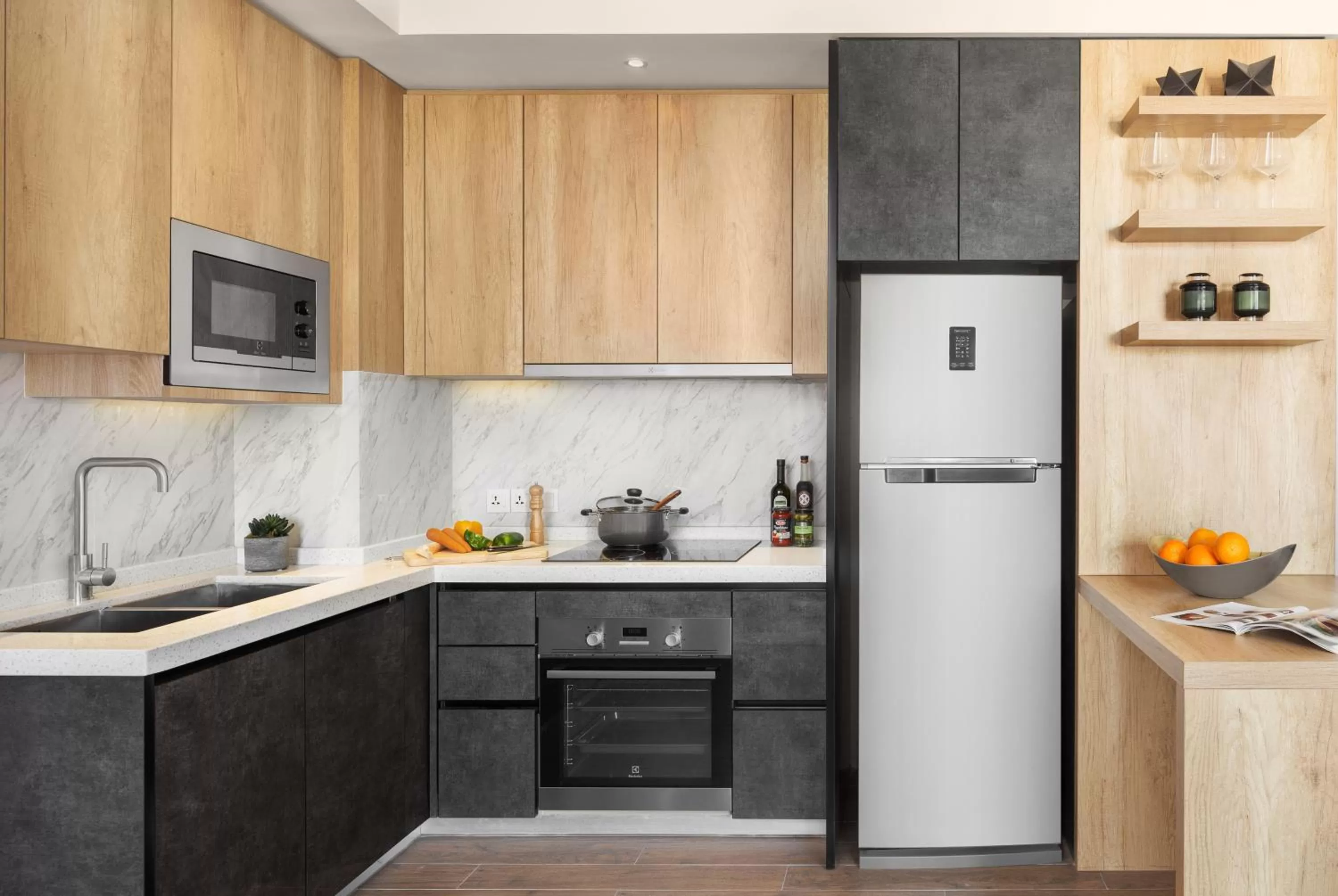 Kitchen or kitchenette in Somerset Norodom Phnom Penh